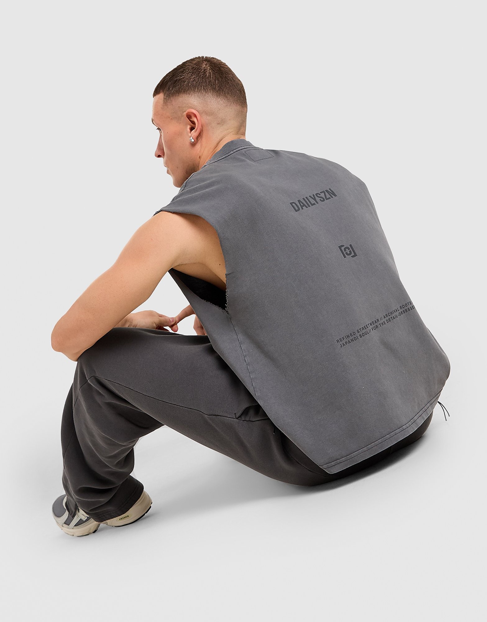 DAILYSZN Radlet Vest - Herren, Grau