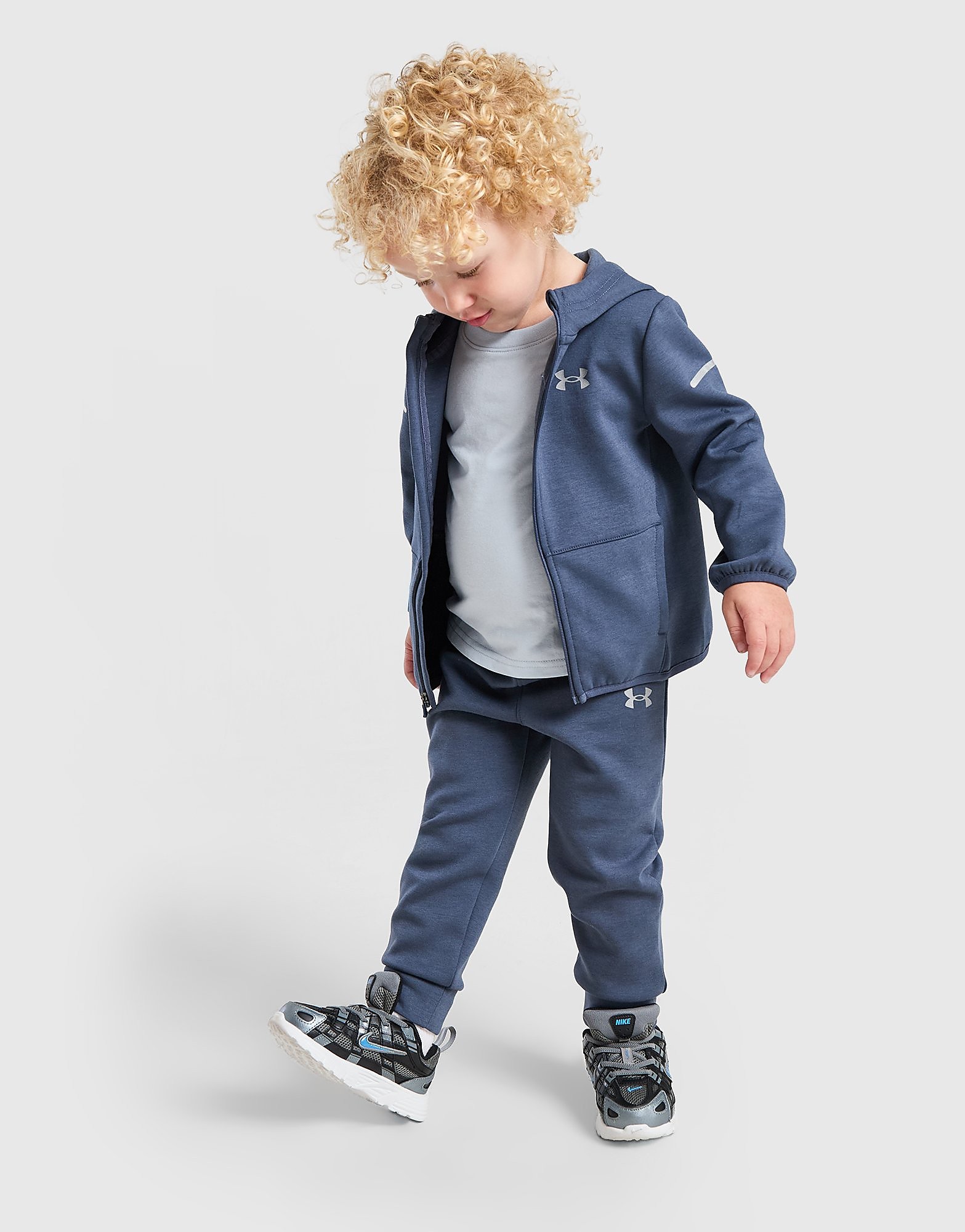 Under Armour Unstoppable 3-Piece Tracksuit Infant - Blauw - Kind, Blauw