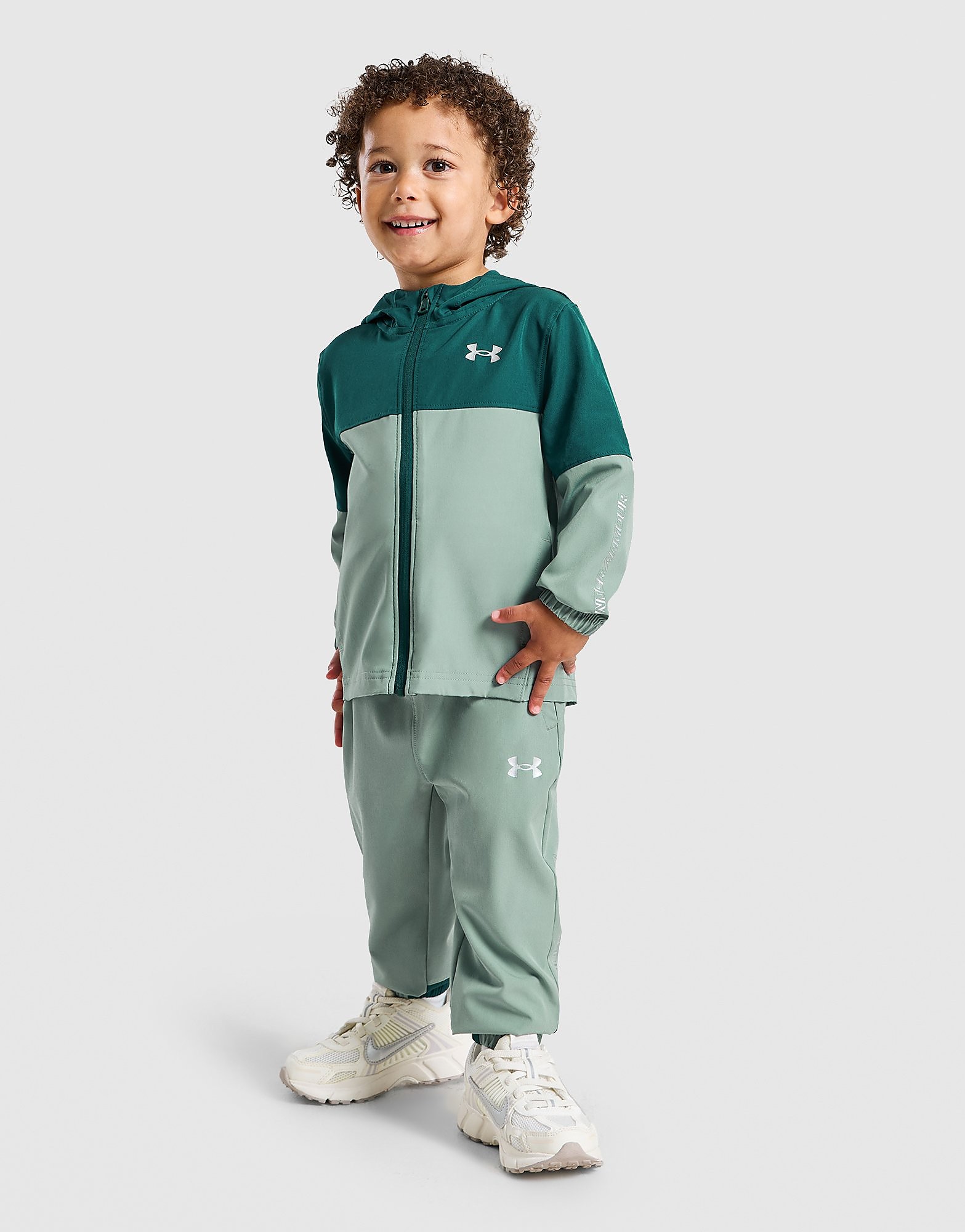 Under Armour Vanish Colour Block Tracksuit Infant Groen Kind Groen