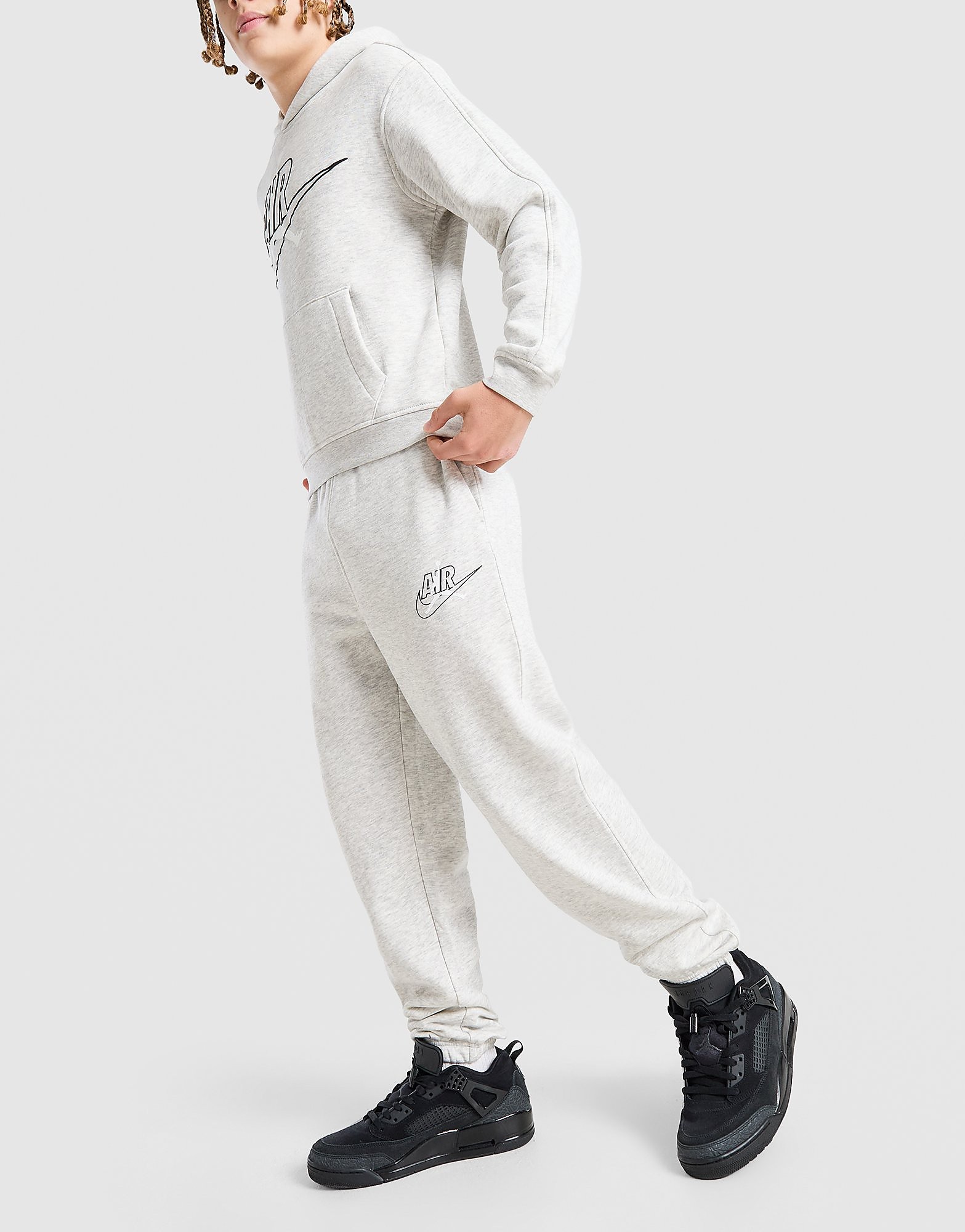 Jordan Jumpman Swoosh Joggers Junior - Grijs - Kind, Grijs