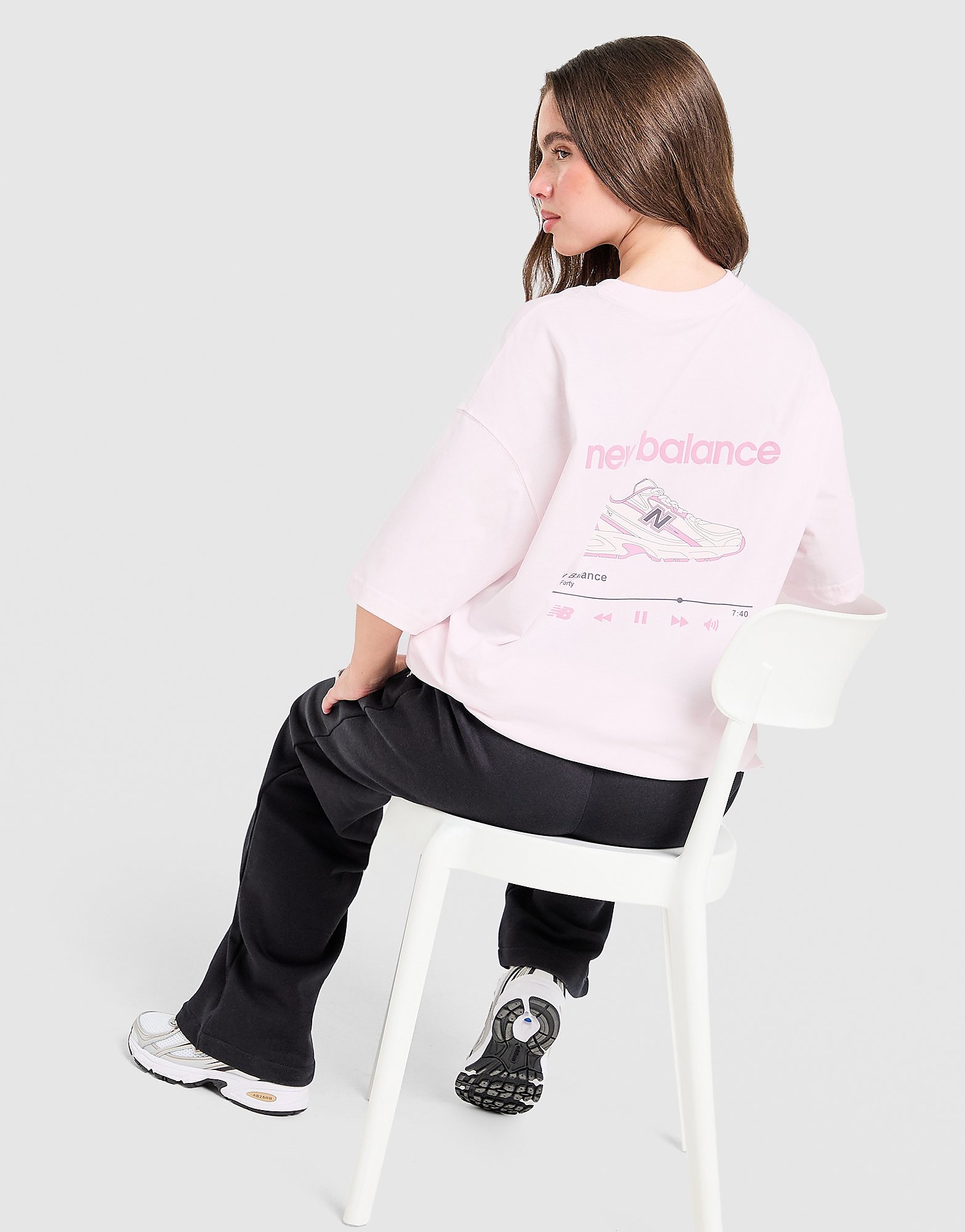 New Balance T shirt boyfriend 740