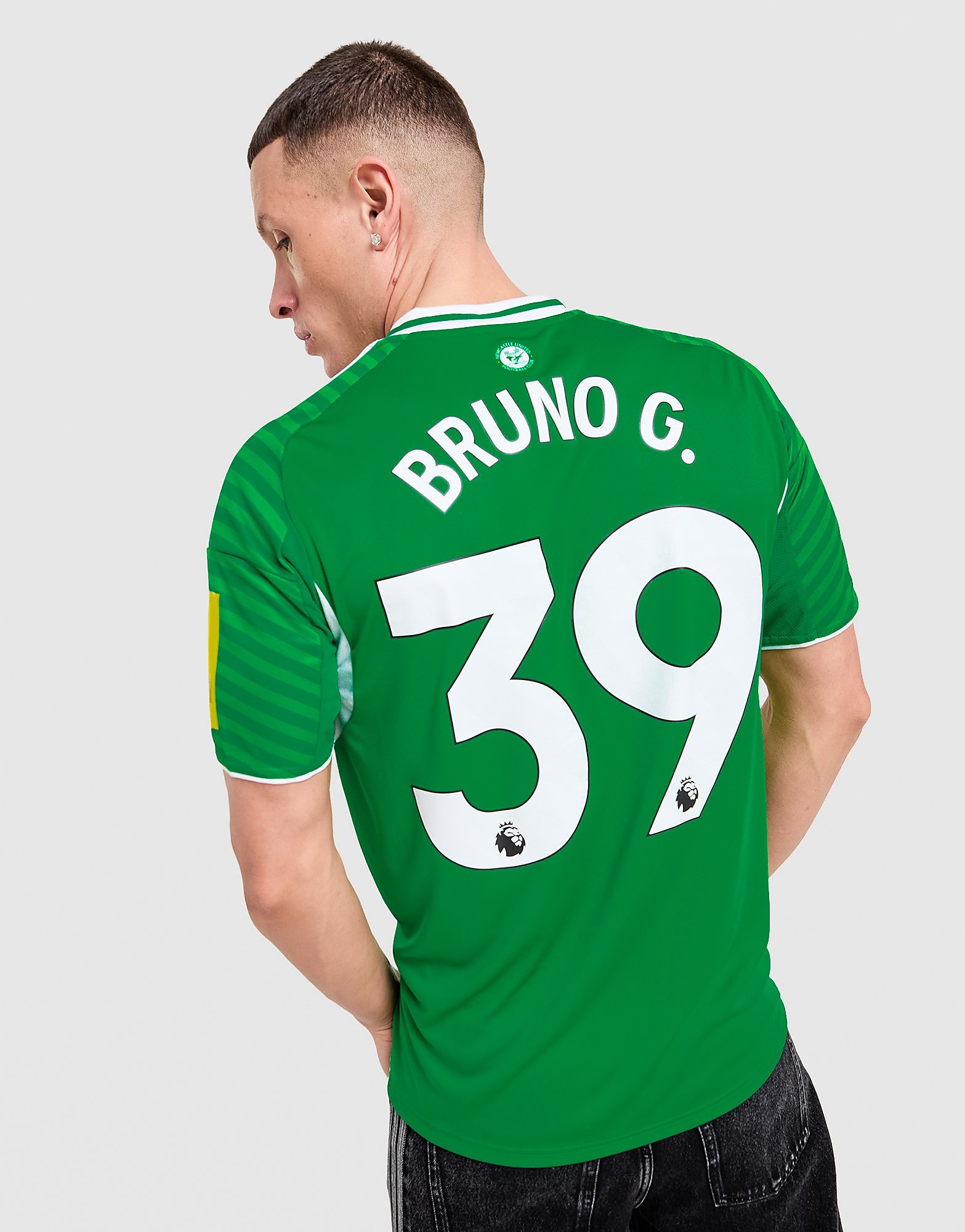 adidas Newcastle United FC 202526 Bruno G #39 Away Shirt