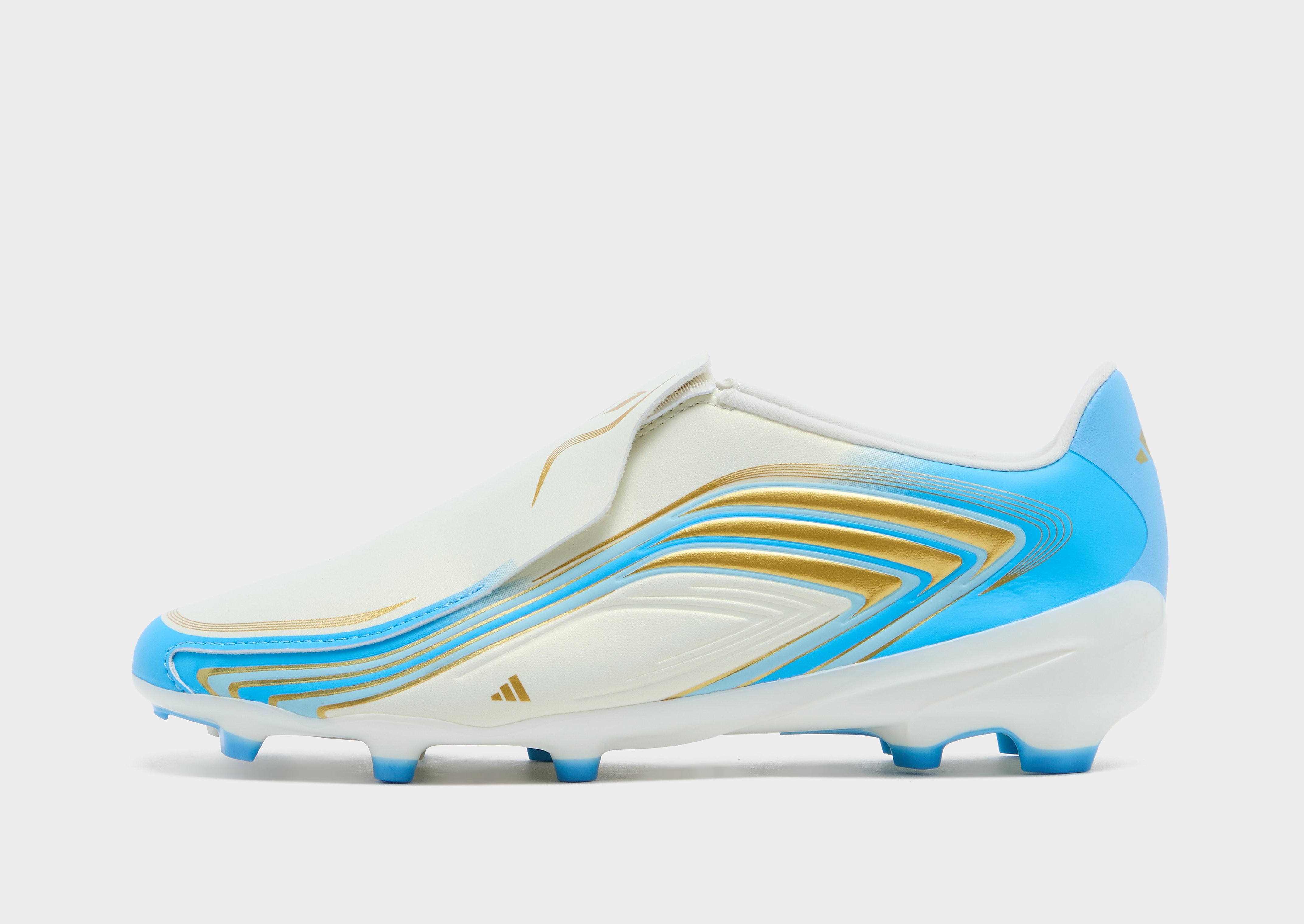 F50 Messi League Laceless FG Junior - Beige, beige beige Bambino taglia 38