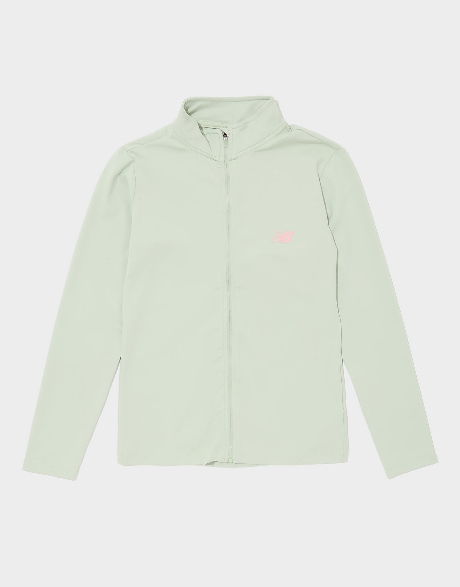 New Balance Girls' Fitness Full Zip Top Junior - Groen, Groen