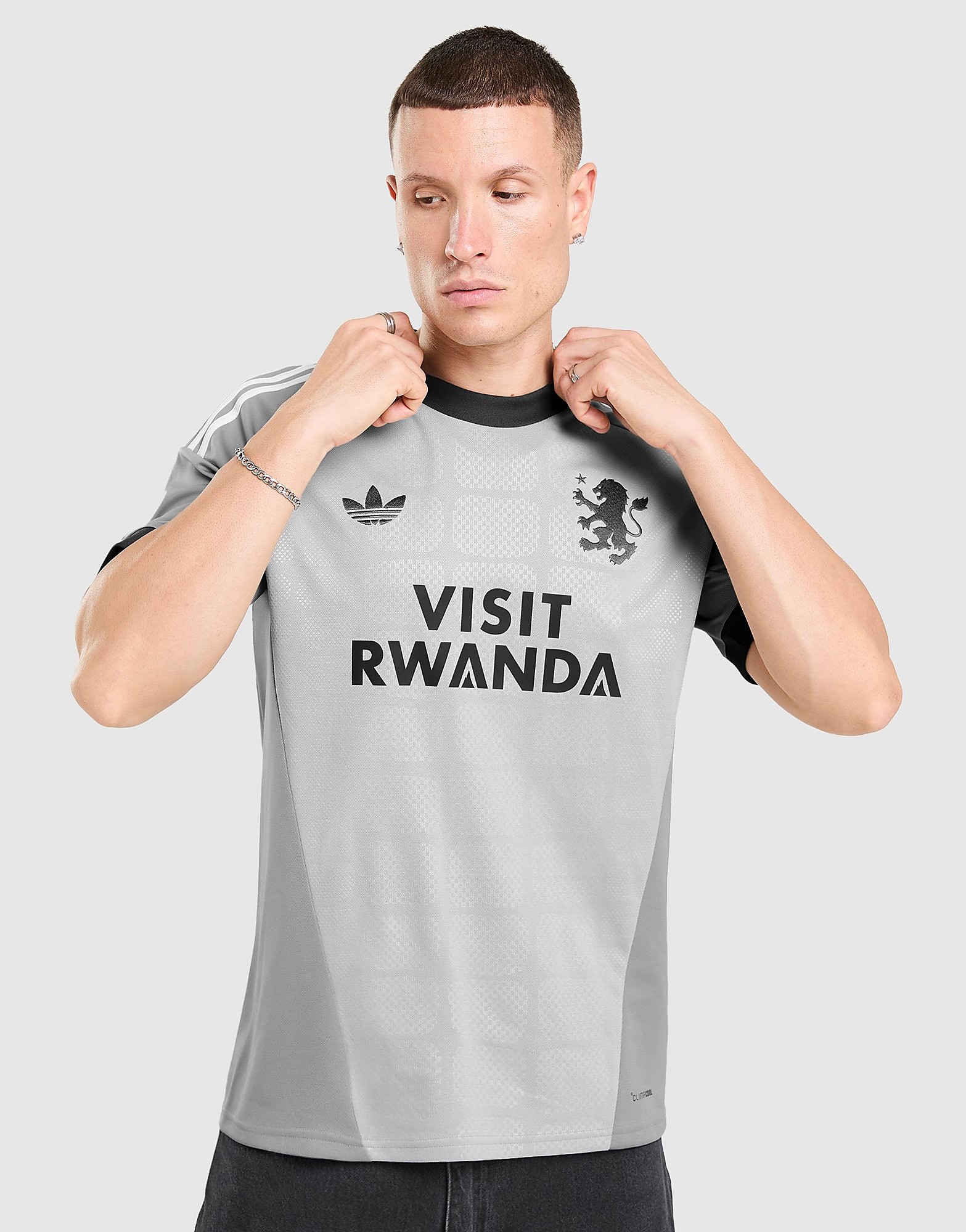 adidas Originals Aston Villa FC 2026/27 Goalkeeper Shirt - Grijs- Heren, Grijs S