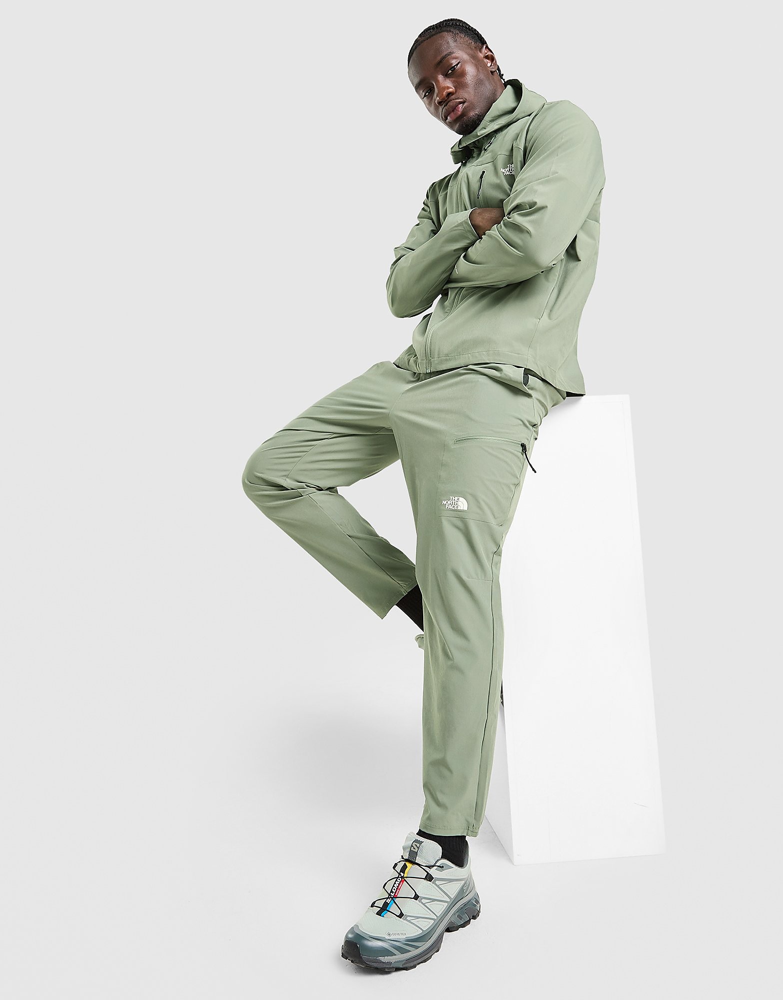 The North Face Never Stop Woven Track Pants - Groen- Heren, Groen