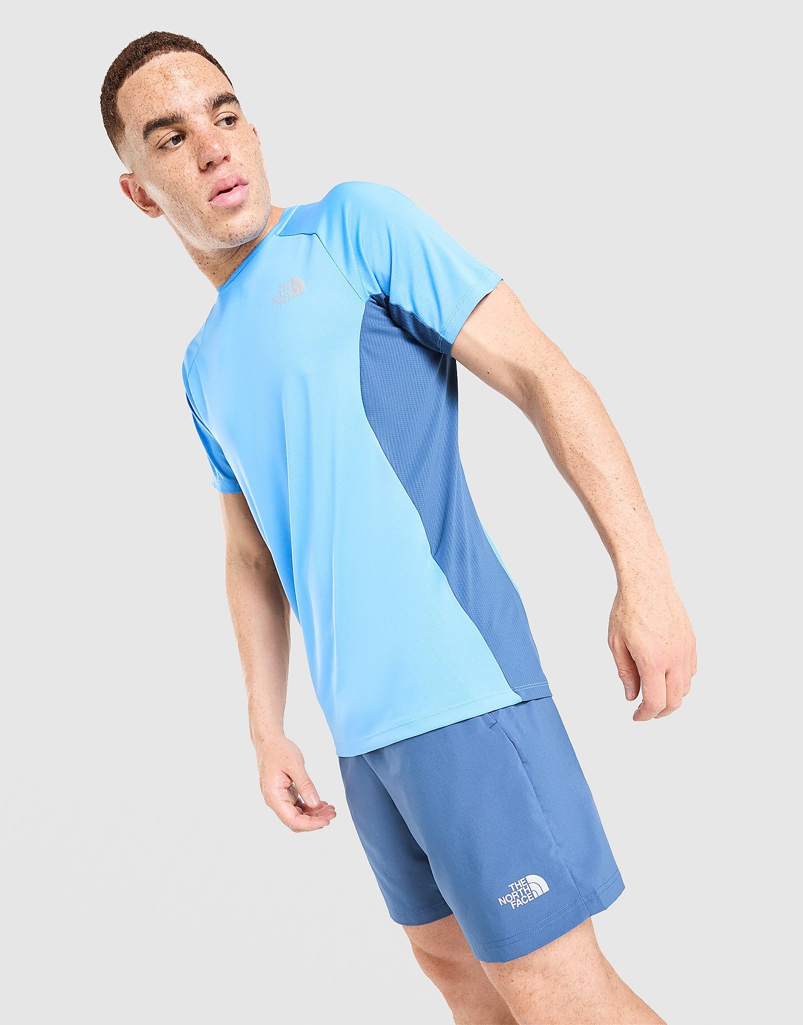 The North Face Performance T-Shirt - Blauw- Heren, Blauw
