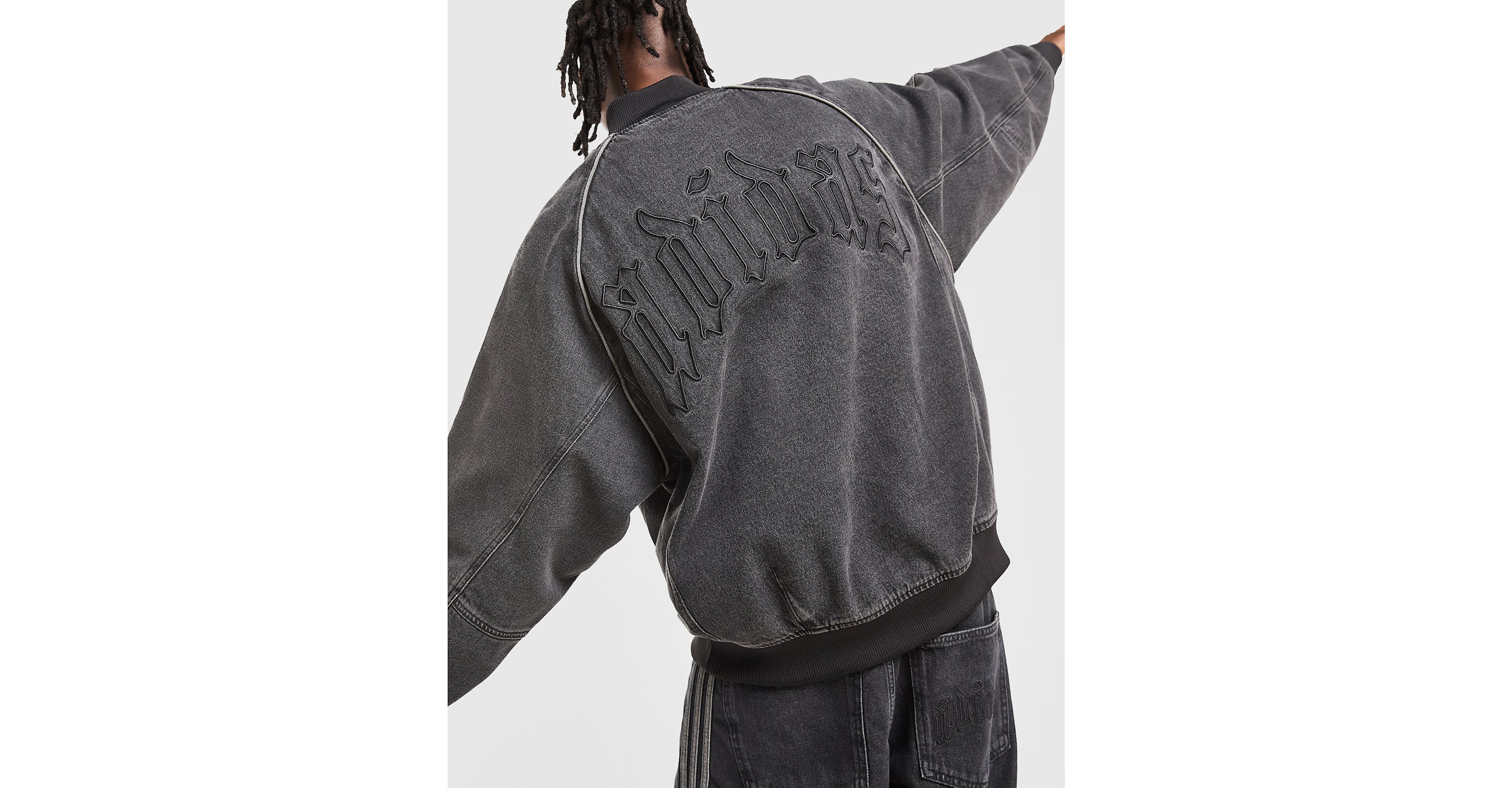 Adidas SST Denim Träningsjacka herr – bild 5
