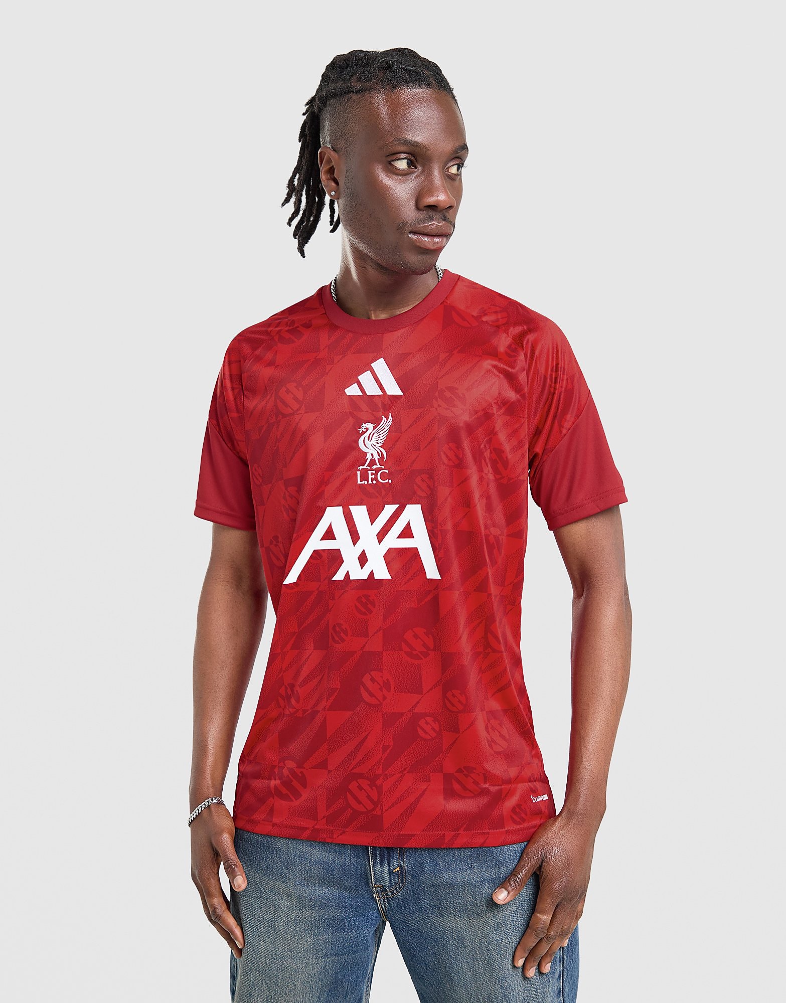 Fc Liverpool 26/27 Pre-match Shirt - Herren, Weinrot - male - Size: M
