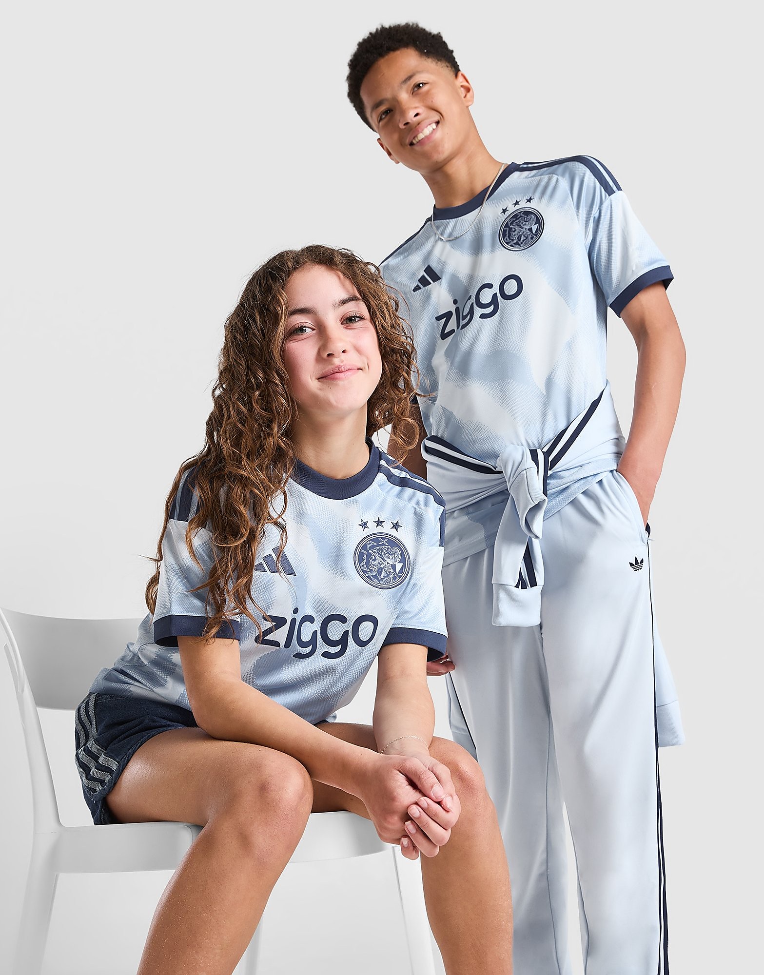 AFC Ajax 2026/27 Third Shirt Junior - Blu, blu blu Bambino taglia 9-10Y