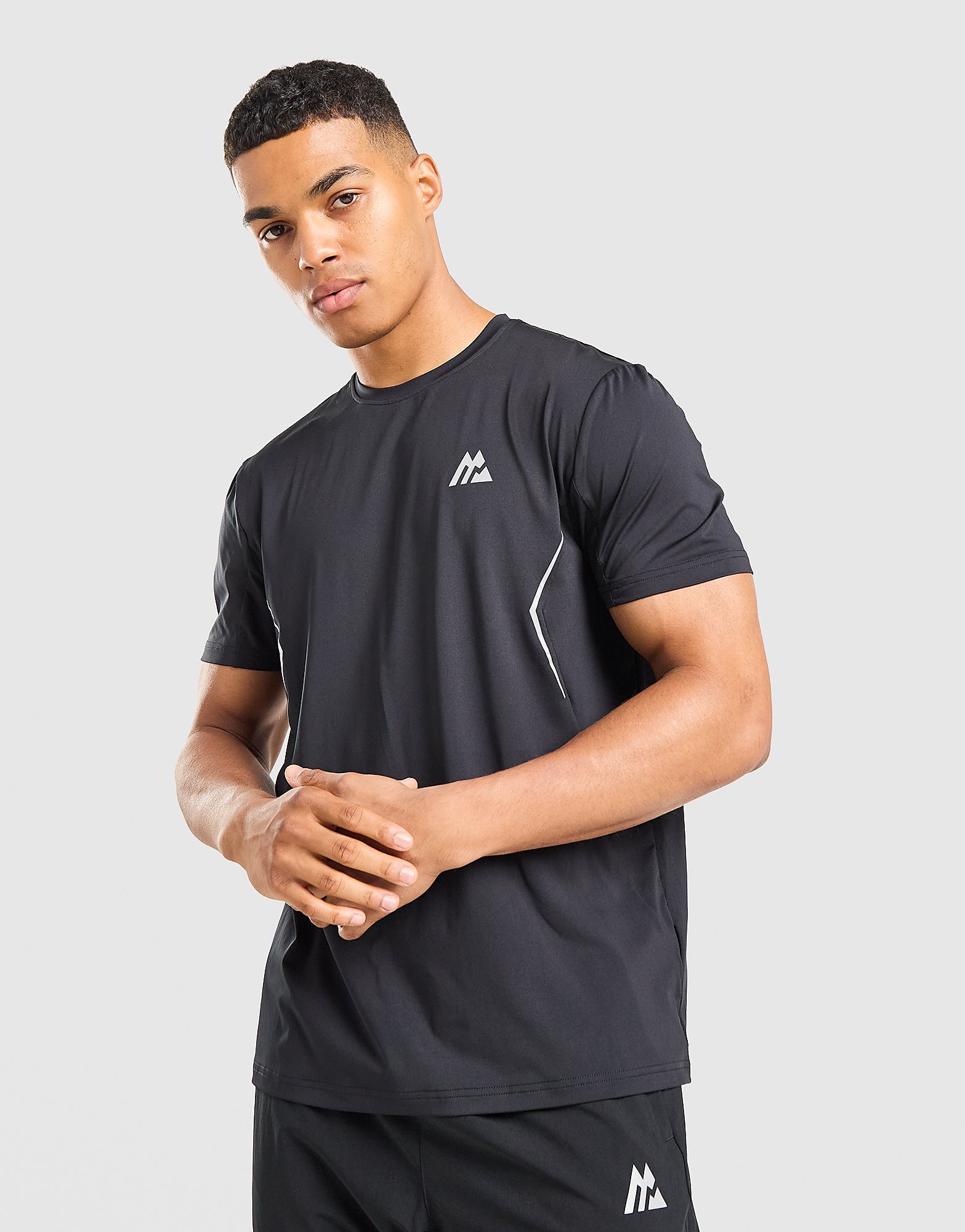MONTIREX Ascend T-Shirt - Zwart- Heren, Zwart XS