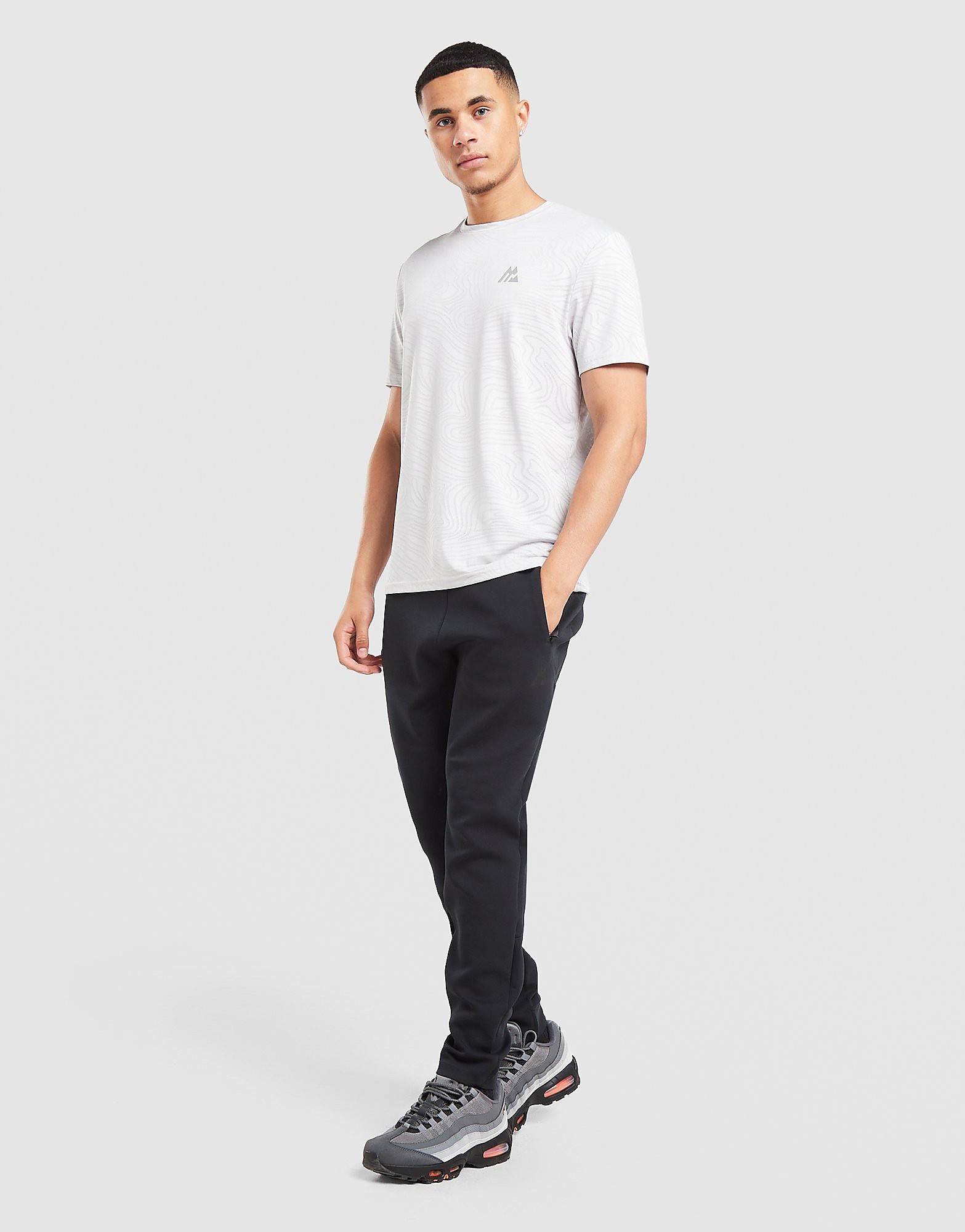MONTIREX Response Fleece Track Pants - Zwart- Heren, Zwart