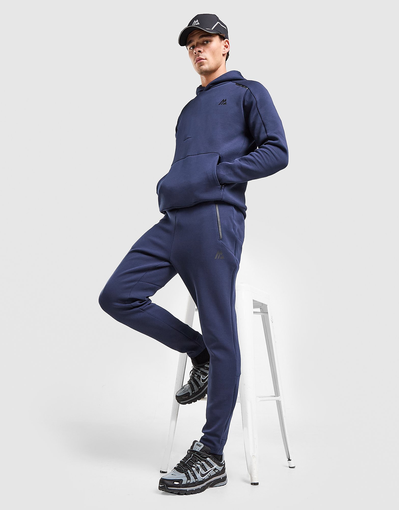 MONTIREX Response Fleece Track Pants - Blauw- Heren, Blauw M