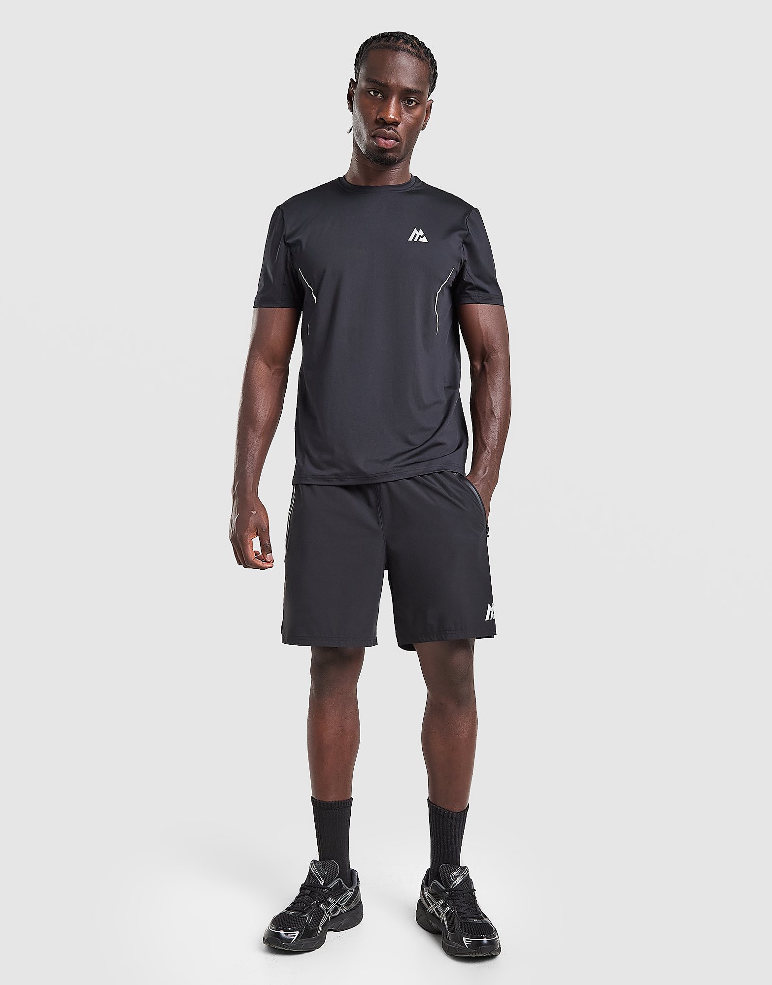 MONTIREX Endurance Shorts - Zwart- Heren, Zwart XS