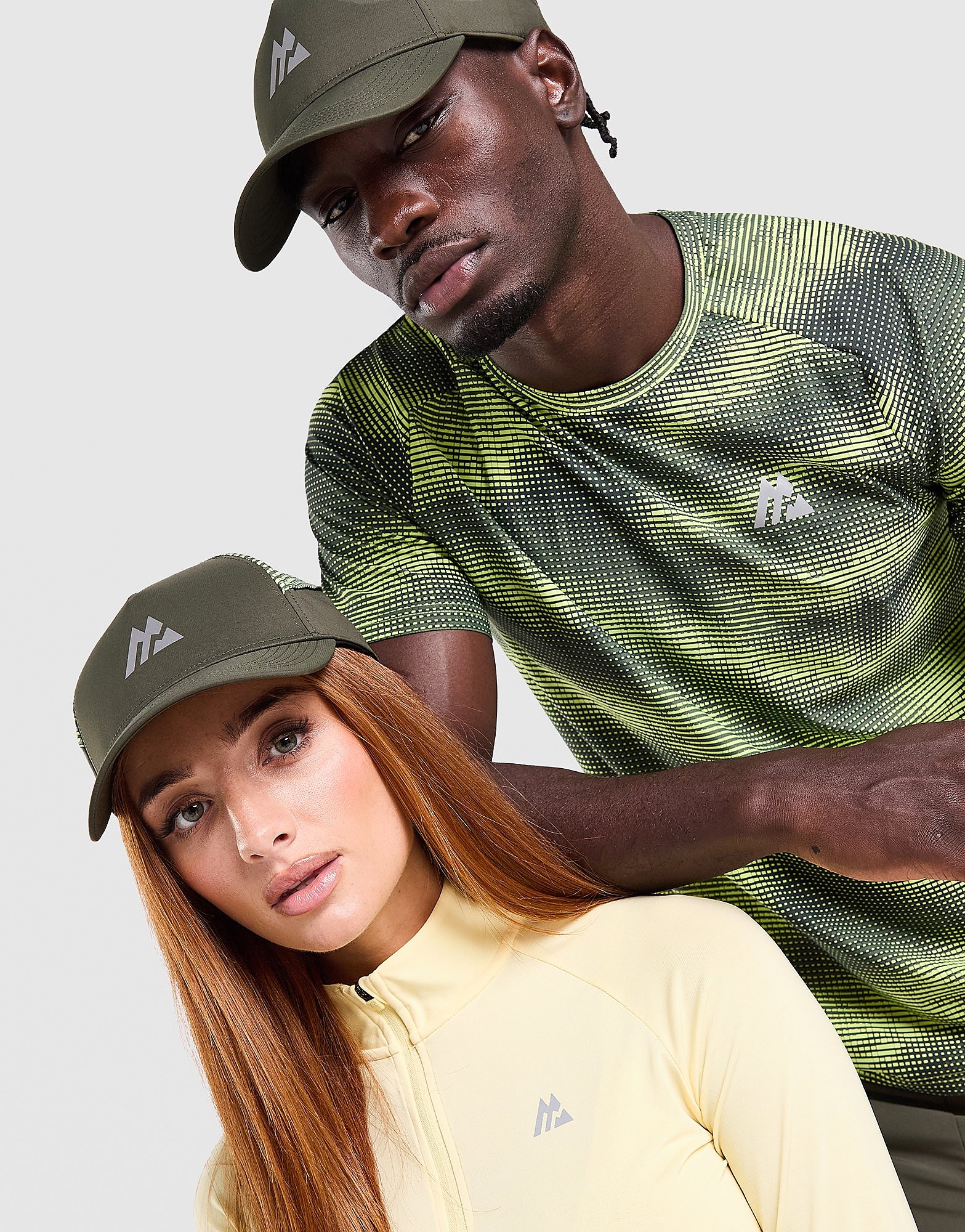 MONTIREX Haze Print Cap - Groen- Dames, Groen One Size