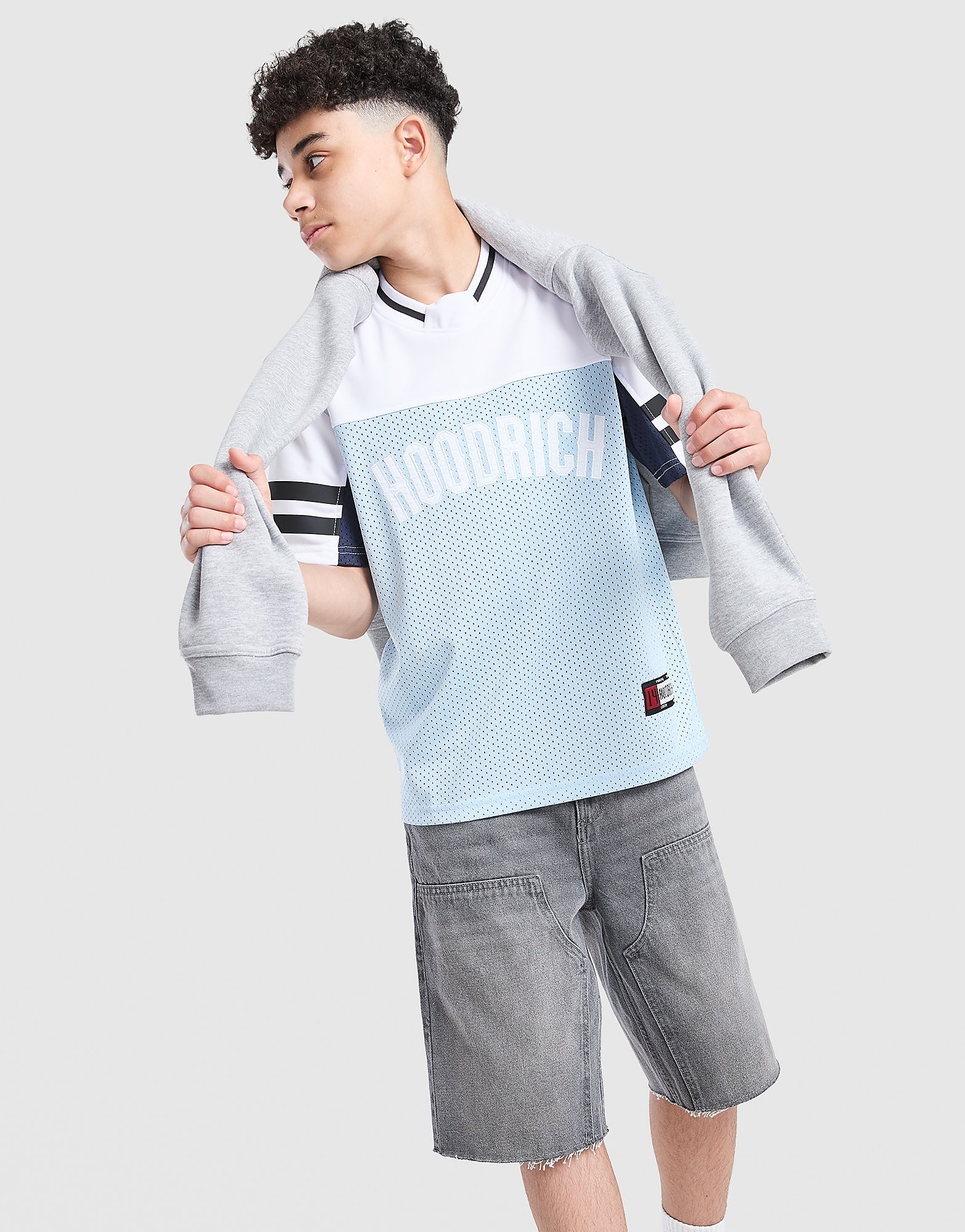 Campus Mesh T-Shirt Junior - Bianco, bianco bianco Bambino taglia 8-10Y