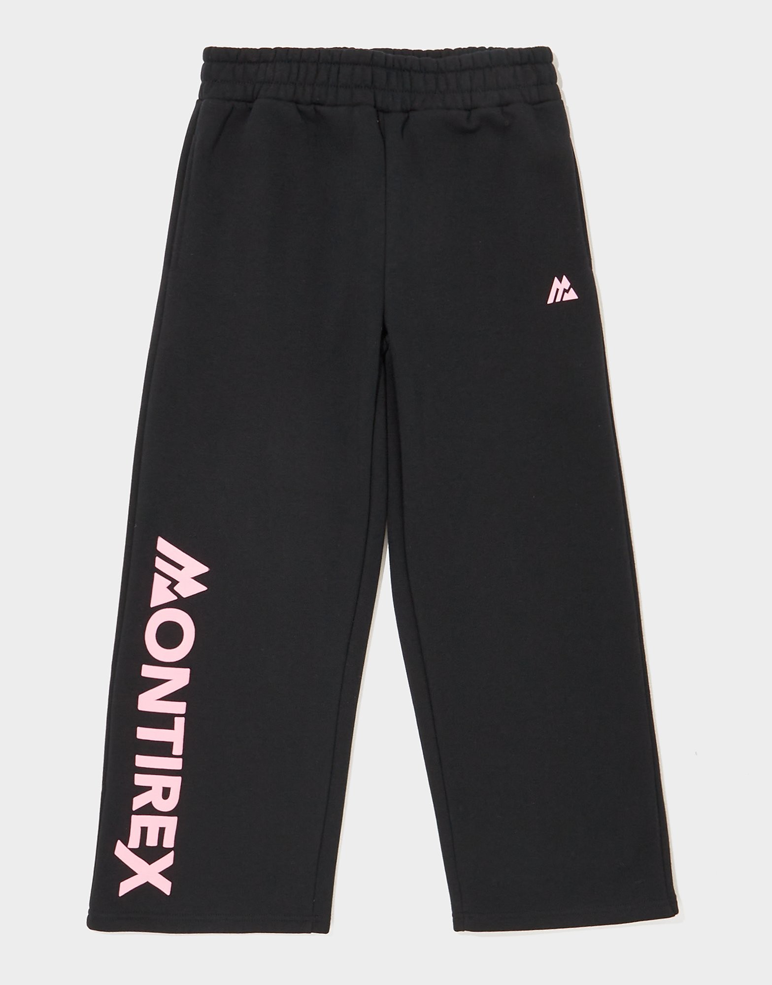 MONTIREX Girls' Vibe Fleece Joggers Junior - Zwart - Kind, Zwart XS