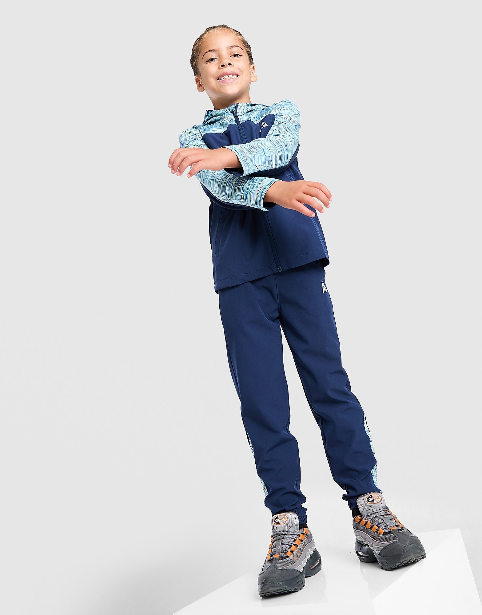 MONTIREX Trail Woven Tracksuit Children - Blauw - Kind, Blauw 2-3Y