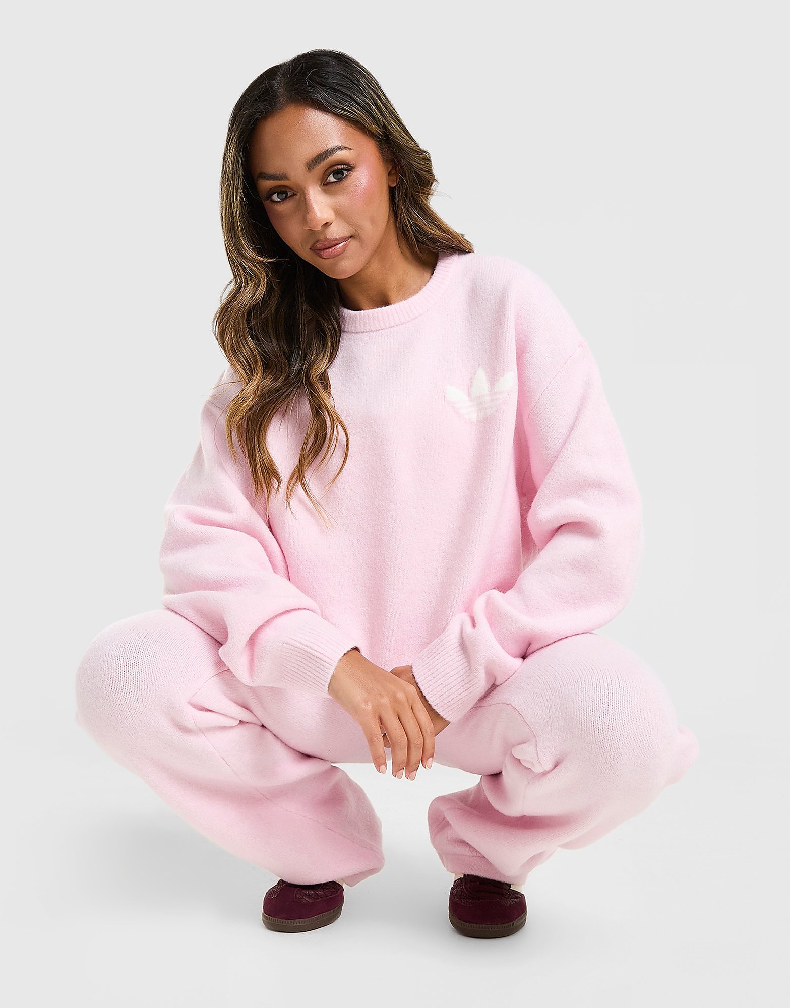 adidas Originals Sweat Crew Trefoil Knit - vue 1