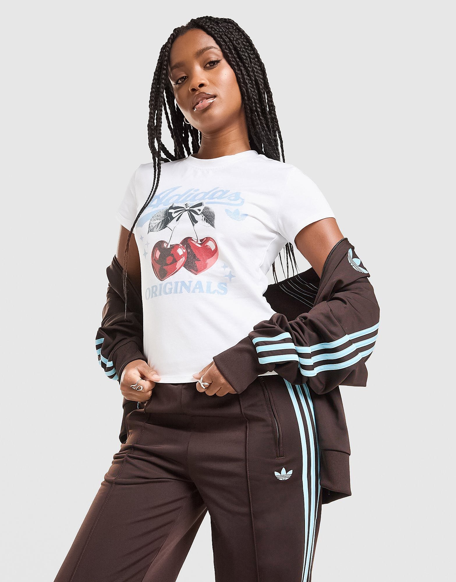 adidas Originals T shirt Cherry Slim - vue 1