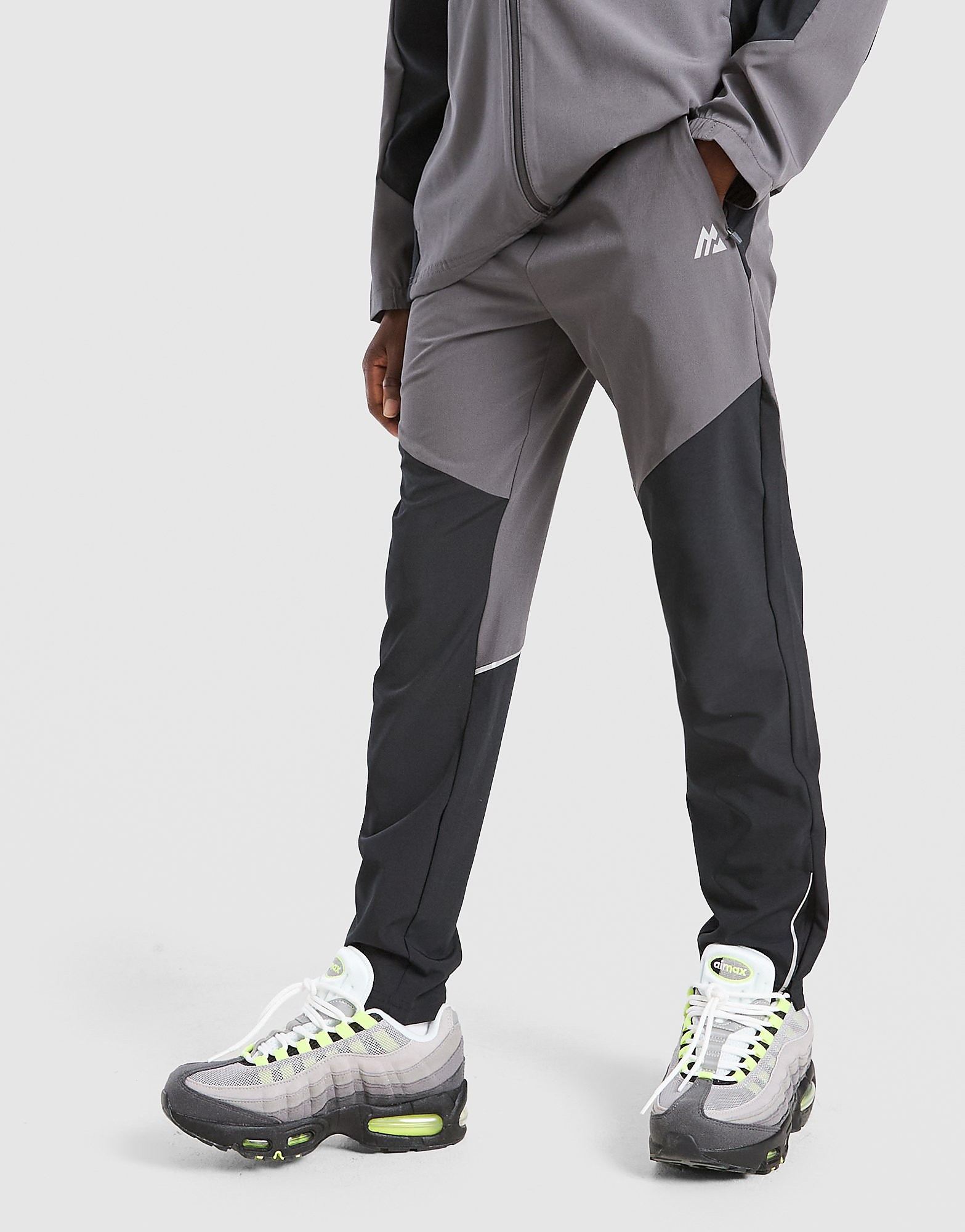 MONTIREX Cerberus Colour Block Track Pants Junior - Grijs - Kind, Grijs XS