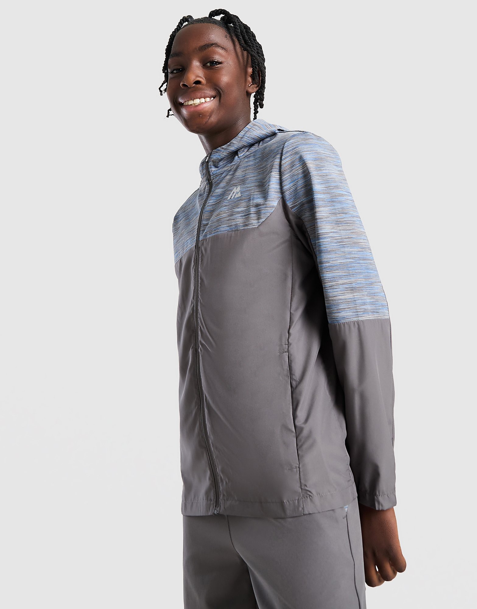 MONTIREX Trail Windbreaker Jacket Junior - Grijs - Kind, Grijs XS