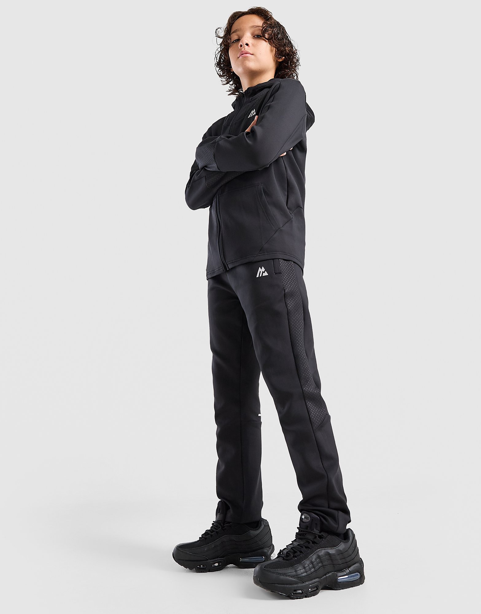 MONTIREX Nitrex Poly Fleece Track Pants Junior - Zwart - Kind, Zwart