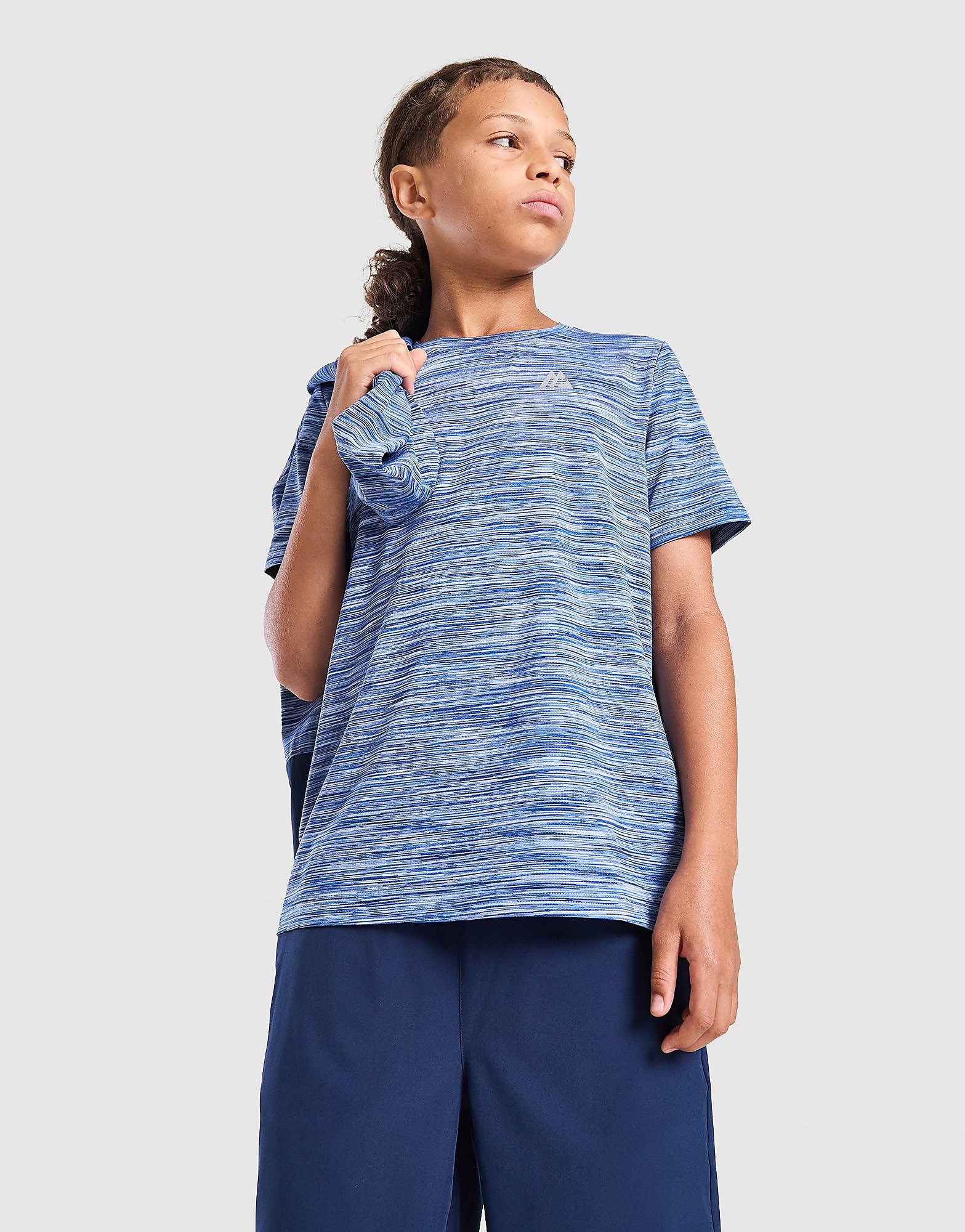MONTIREX Trail T-Shirt Junior - Blauw - Kind, Blauw 6-7Y
