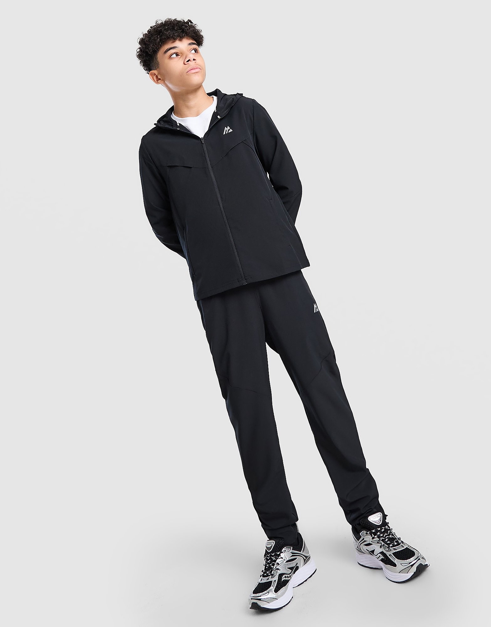 MONTIREX Vex Woven Tracksuit Junior - Zwart - Kind, Zwart