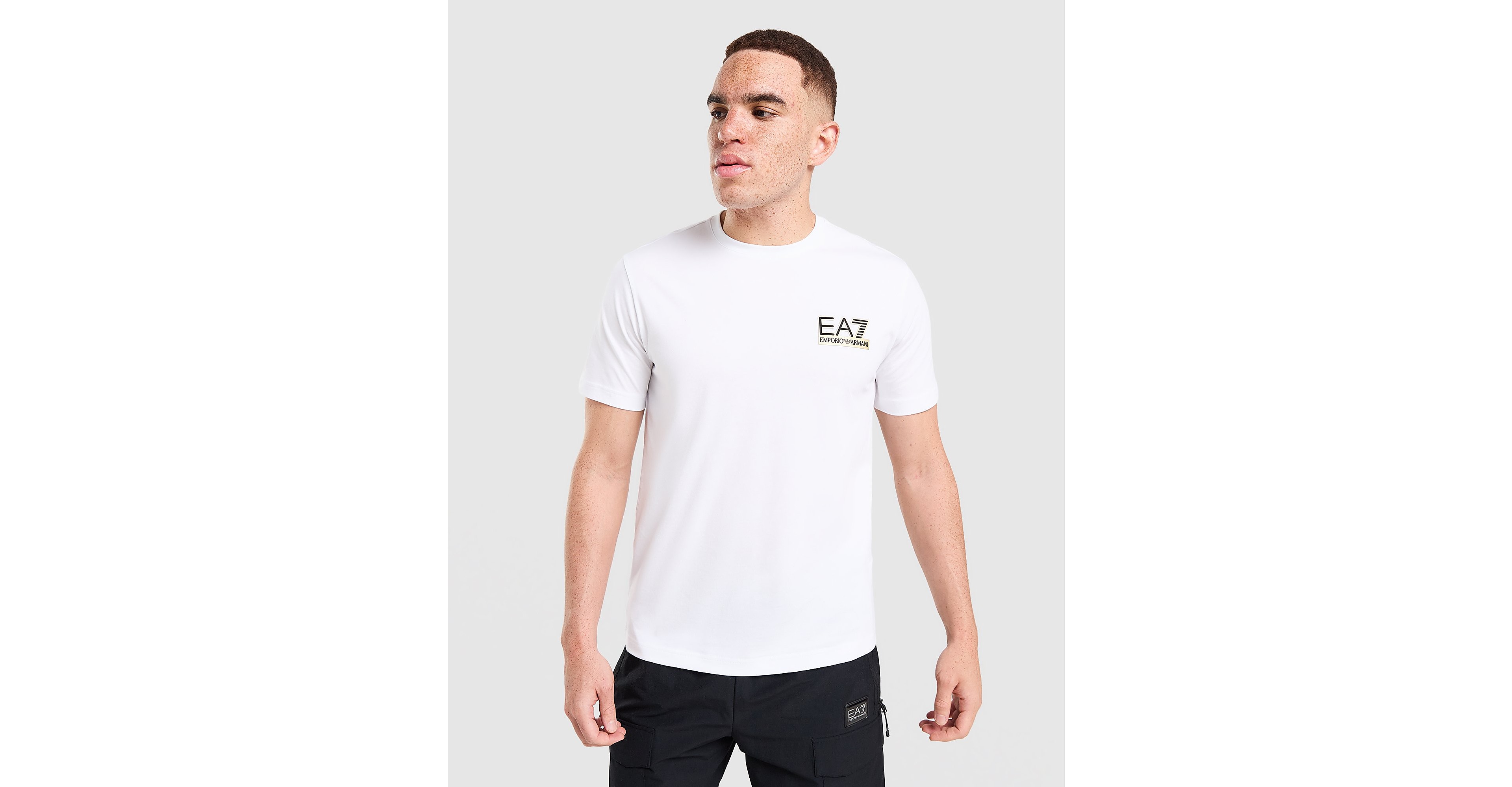 Back Vertical Logo T-Shirt