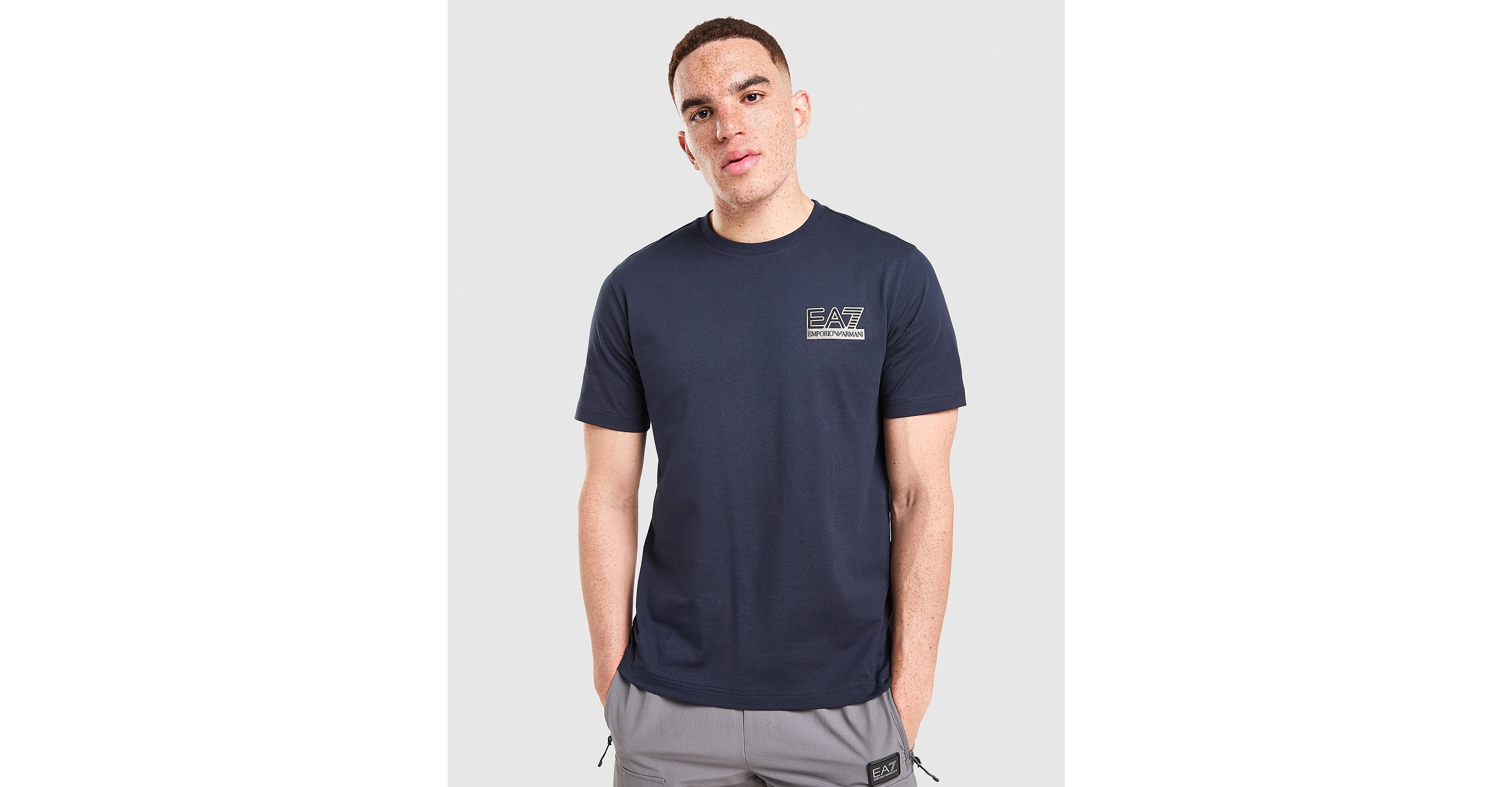 Back Vertical Logo T-Shirt