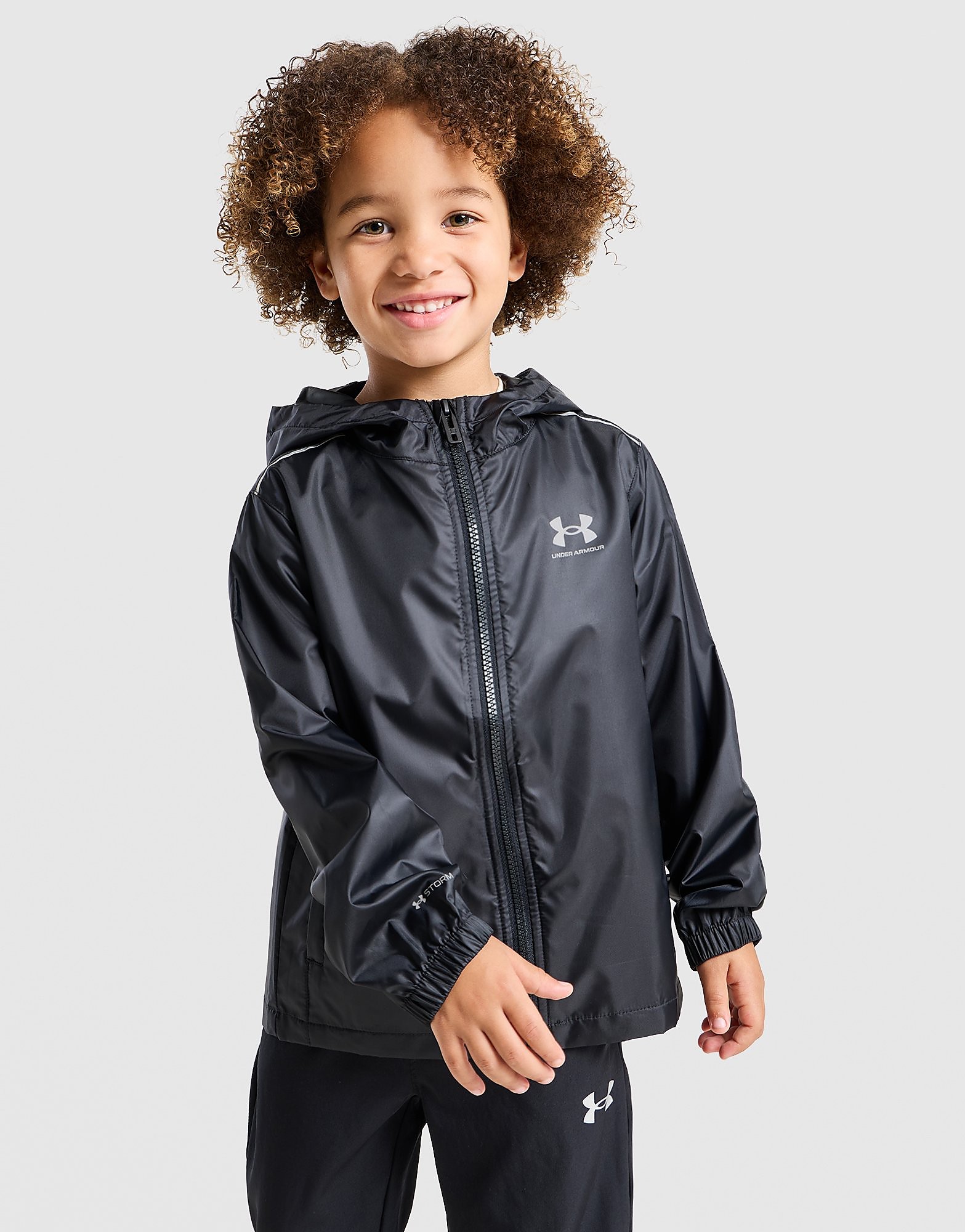Under Armour Lightweight Jacket Children Zwart Kind Zwart