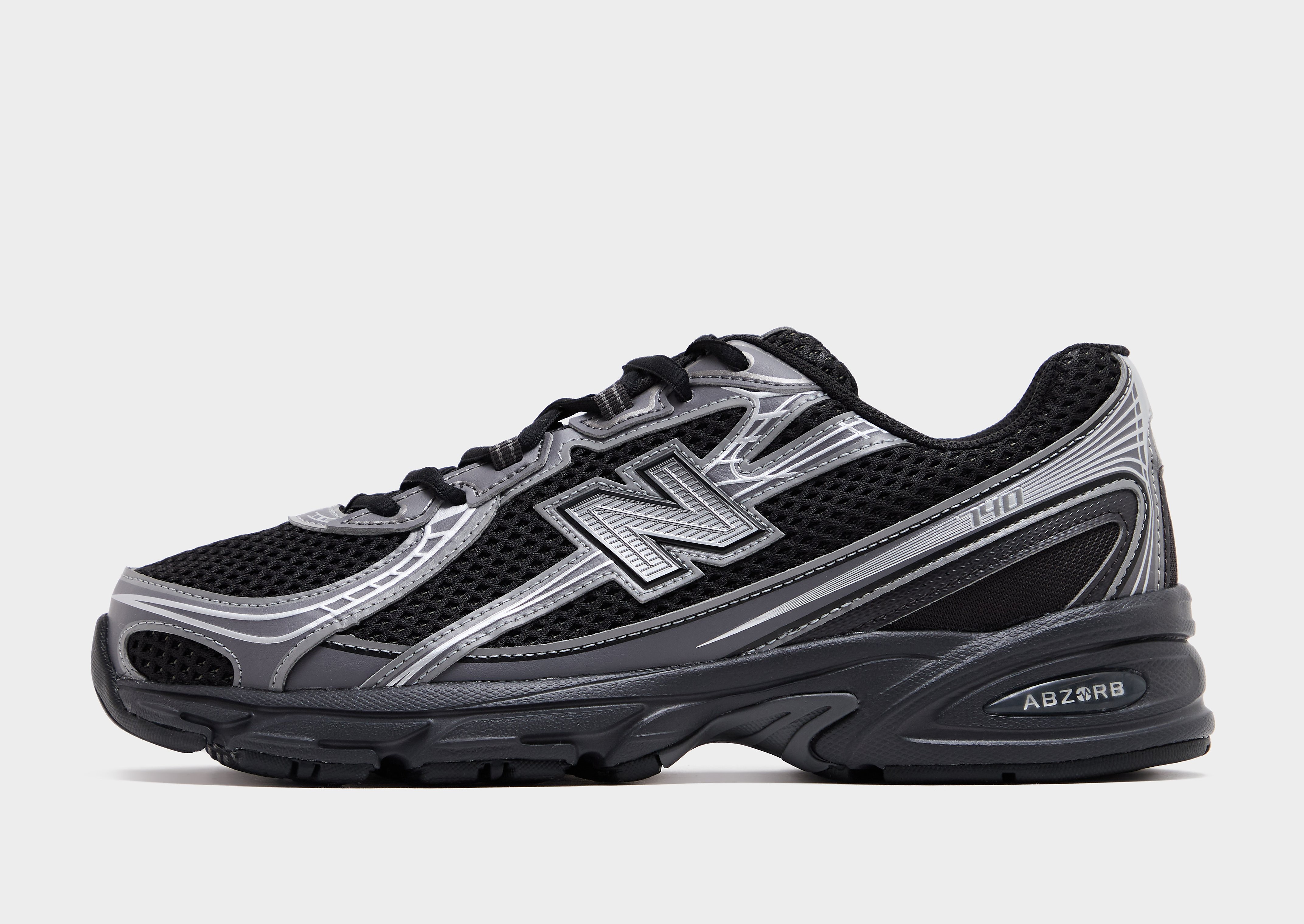Mens 740 - Nero, nero nero Uomo taglia 42