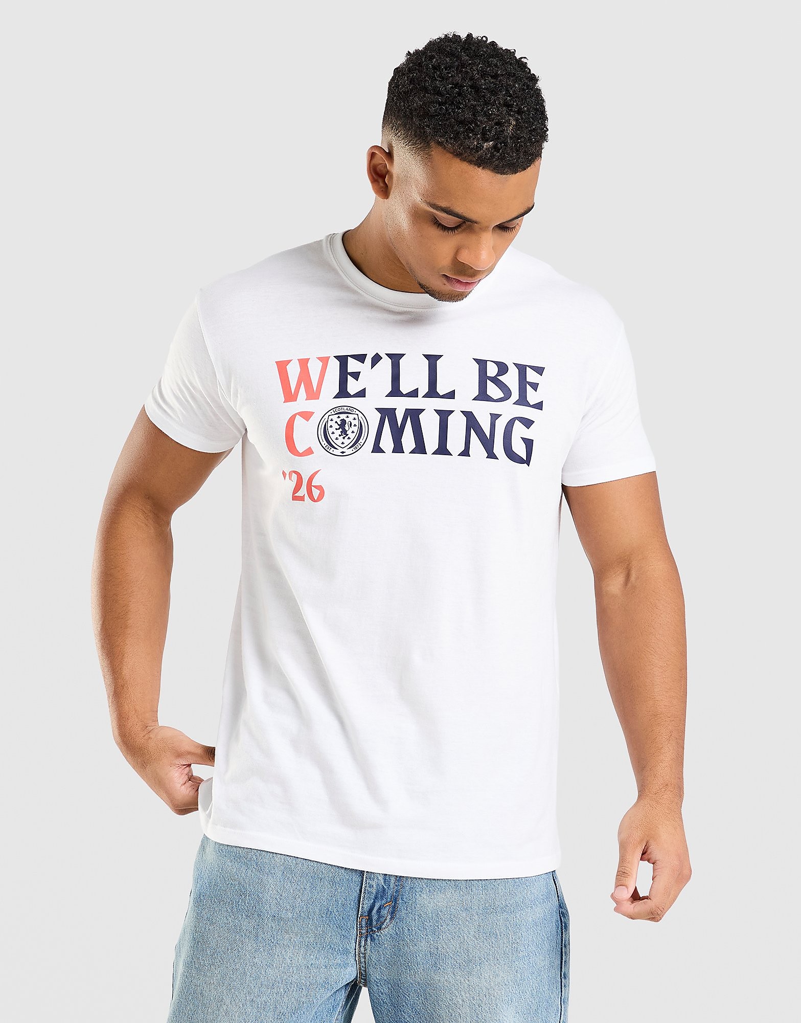 Official Team Scotland We'll Be Coming 2026 T Shirt