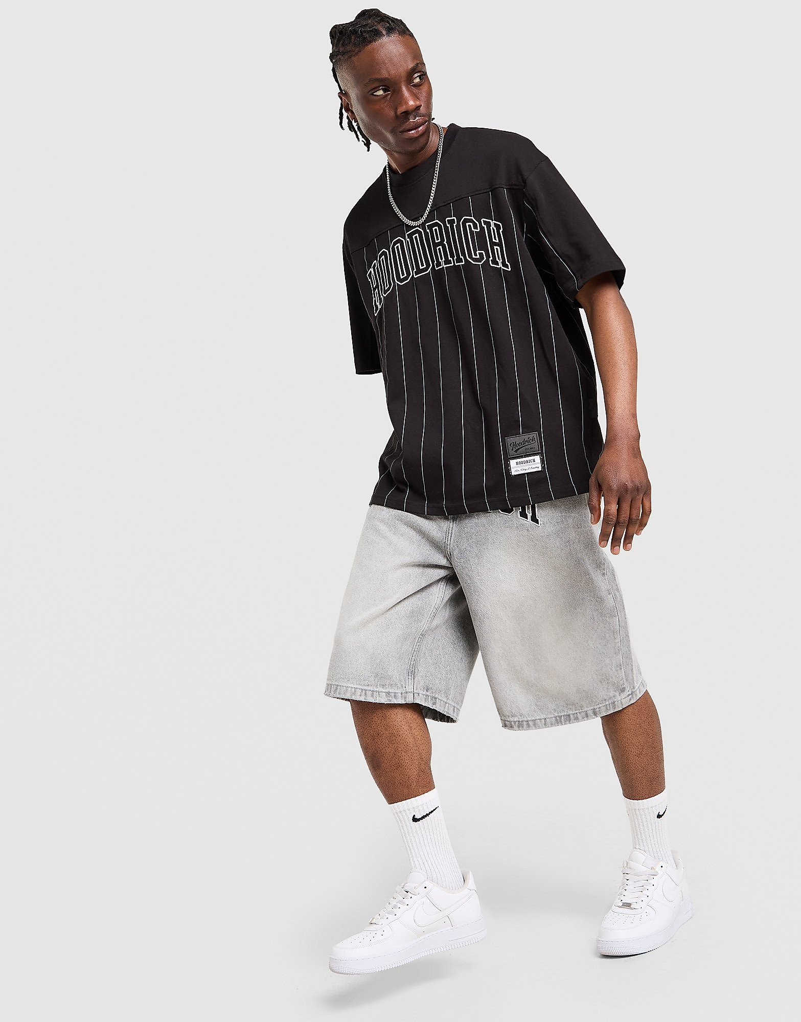Hoodrich Varsity Acid Wash Jorts