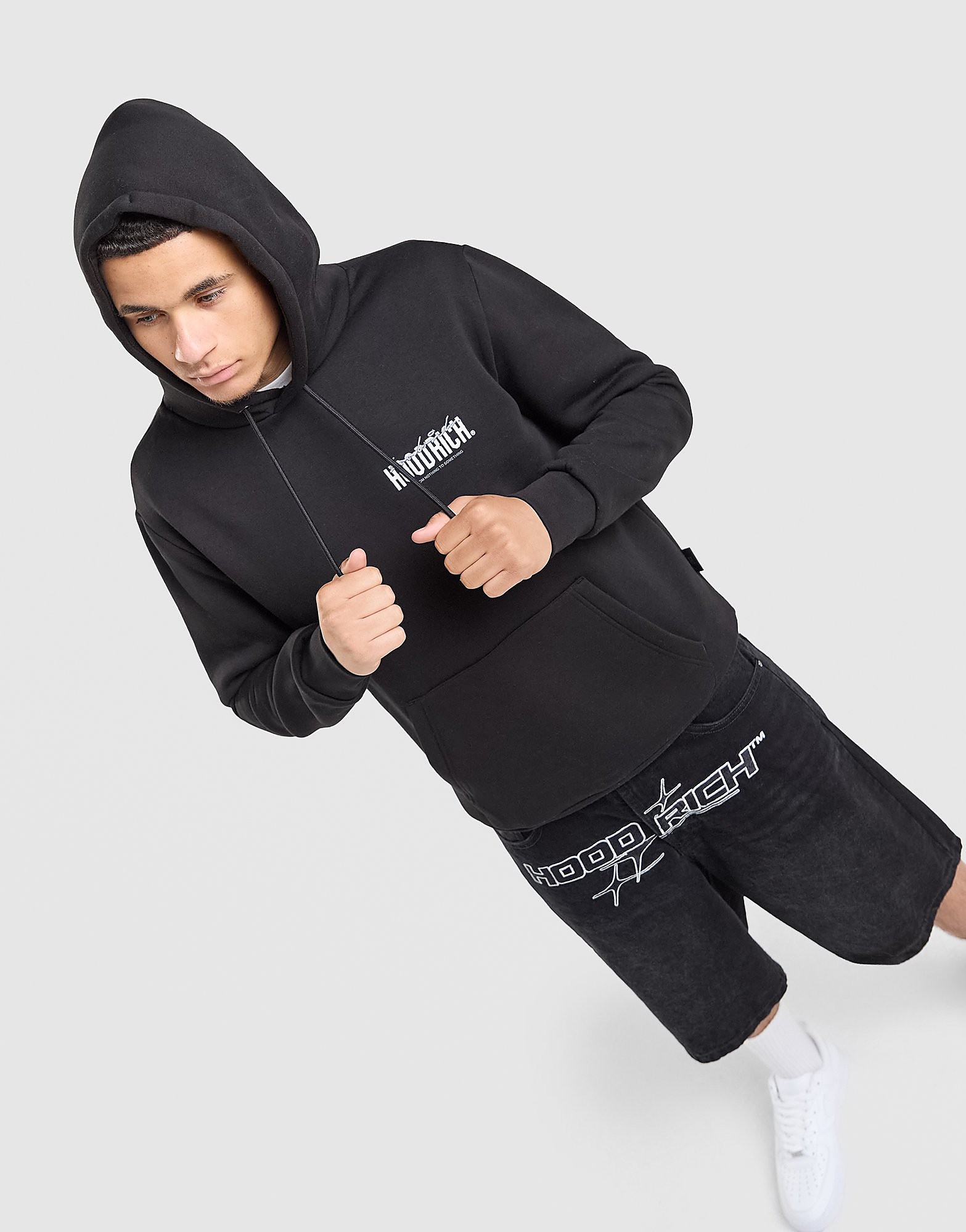 Mens Magma Hoodie - Nero, nero nero Uomo taglia S