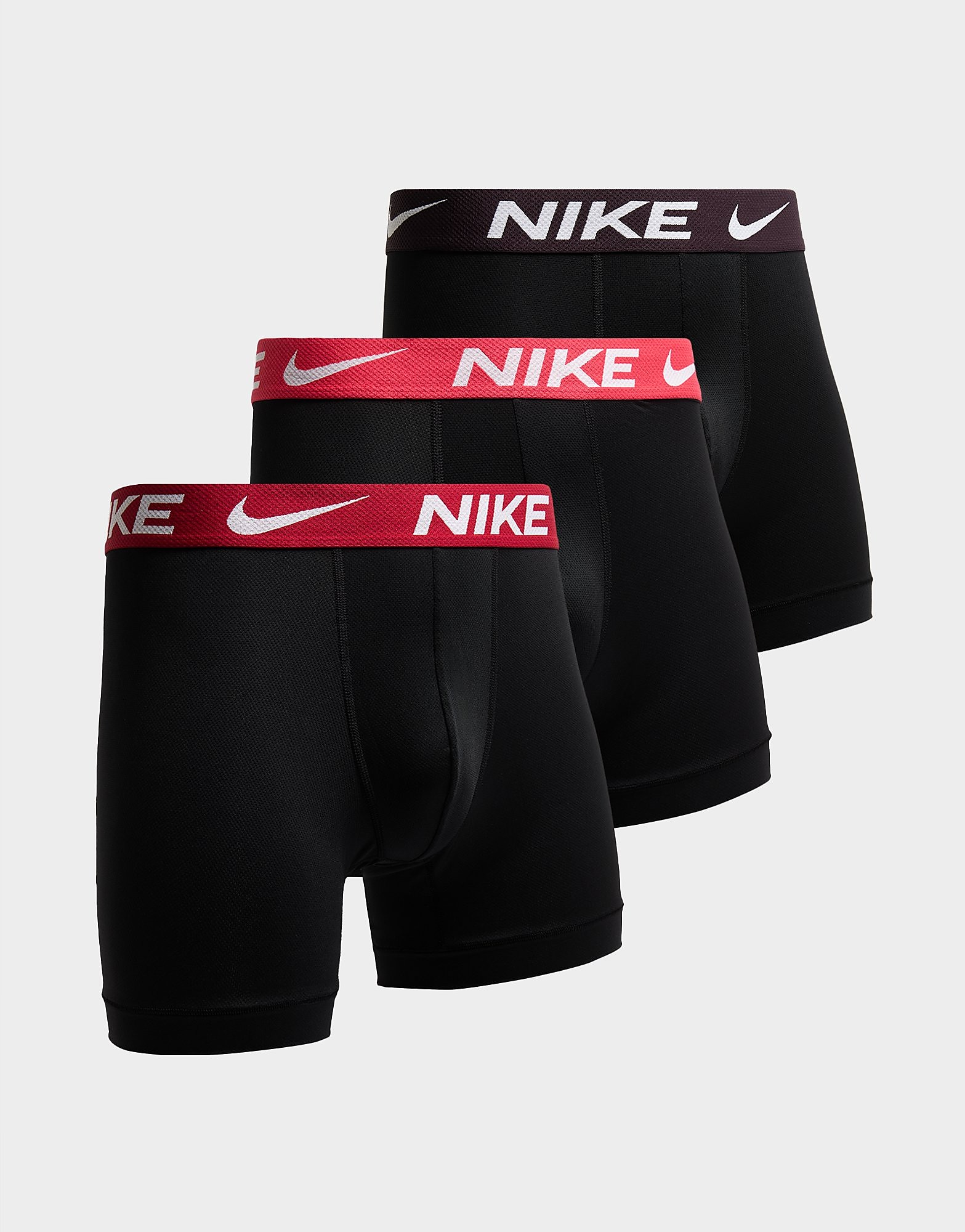 Nike 3-Pack Elite Boxers - Zwart- Heren, Zwart