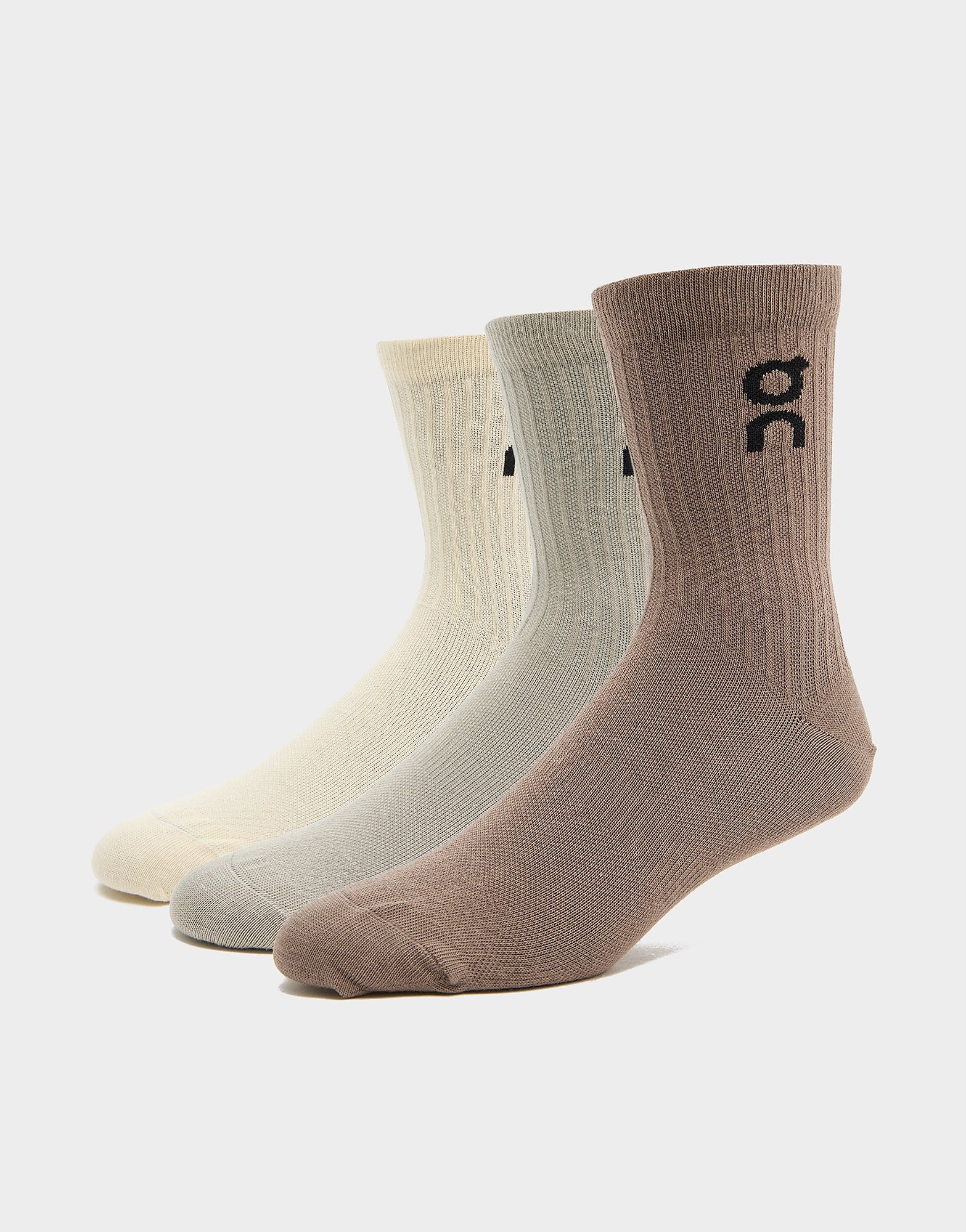 On Running 3-Pack High Socks, multifärgad