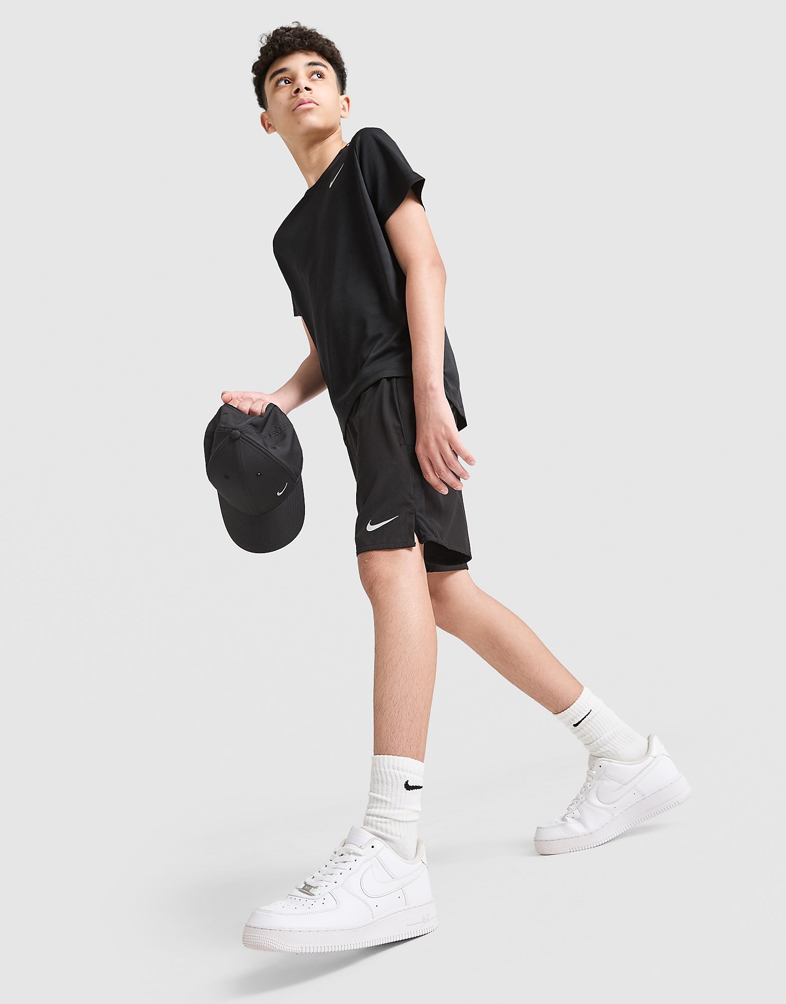 Challenger Shorts Junior, Schwarz