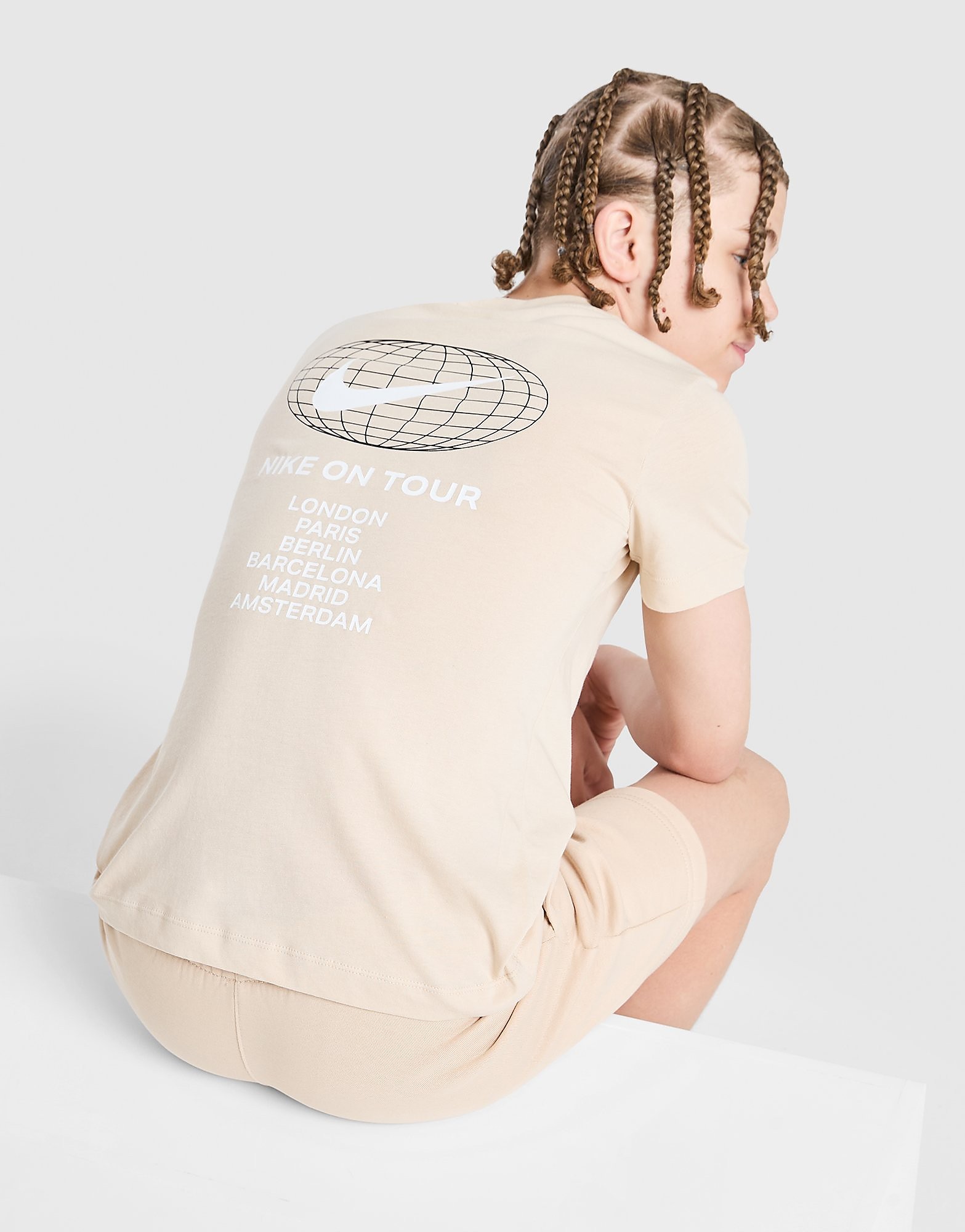 World Tour T-Shirt Junior - Beige, beige beige Bambino taglia 8-10Y