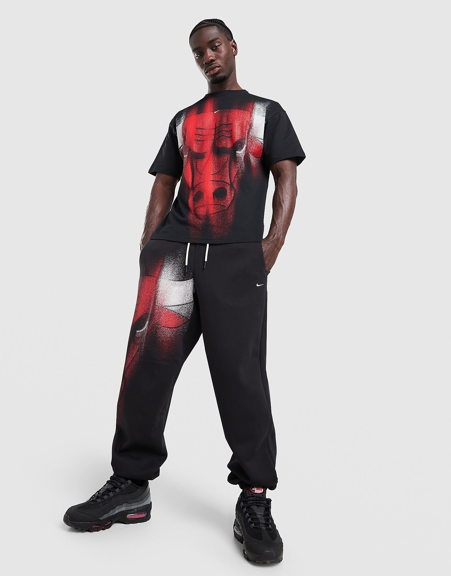 Nike NBA Chicago Bulls Standard Issue Icon T-Shirt - Zwart- Heren, Zwart