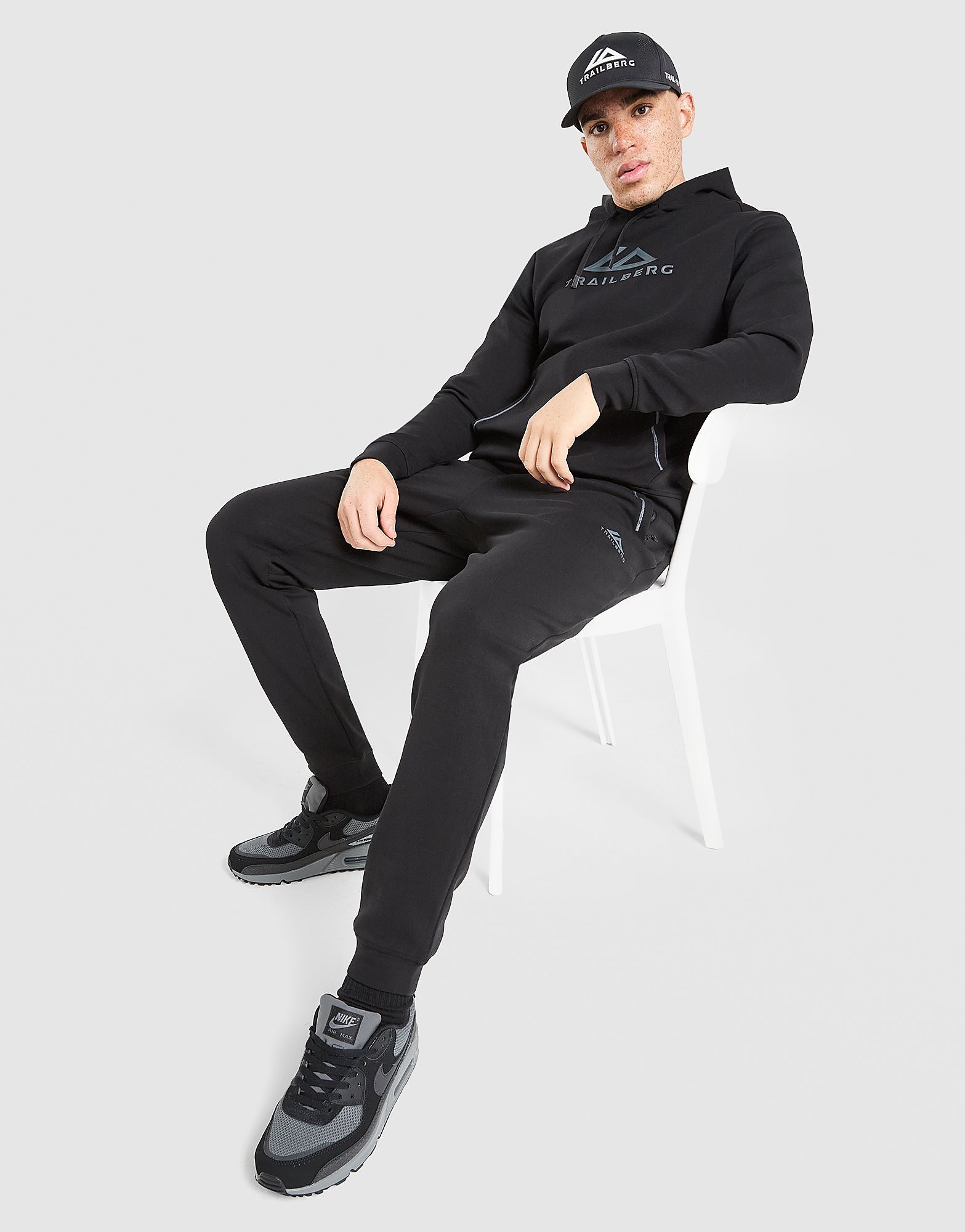 Trailberg Ashfell Fleece Joggers - Zwart- Heren, Zwart