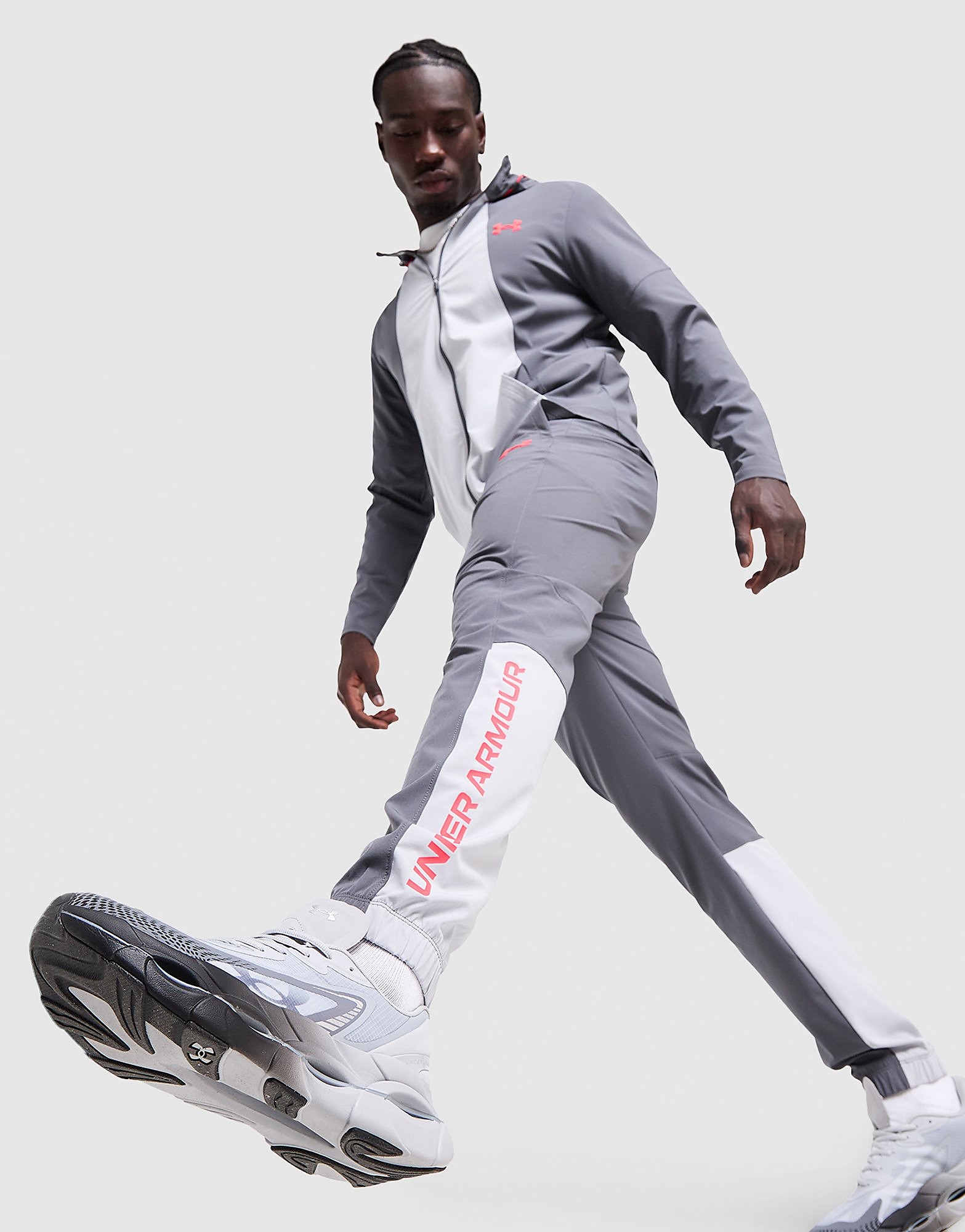 Under Armour Tech Utility Woven Track Pants - Grijs- Heren, Grijs XL