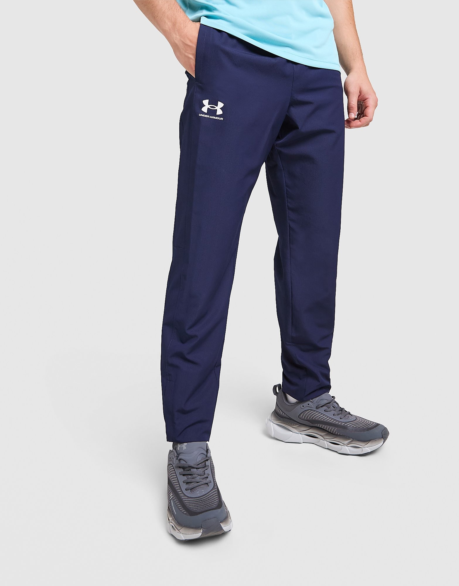 Under Armour Ua Rival Woven Track Pants, Blauw