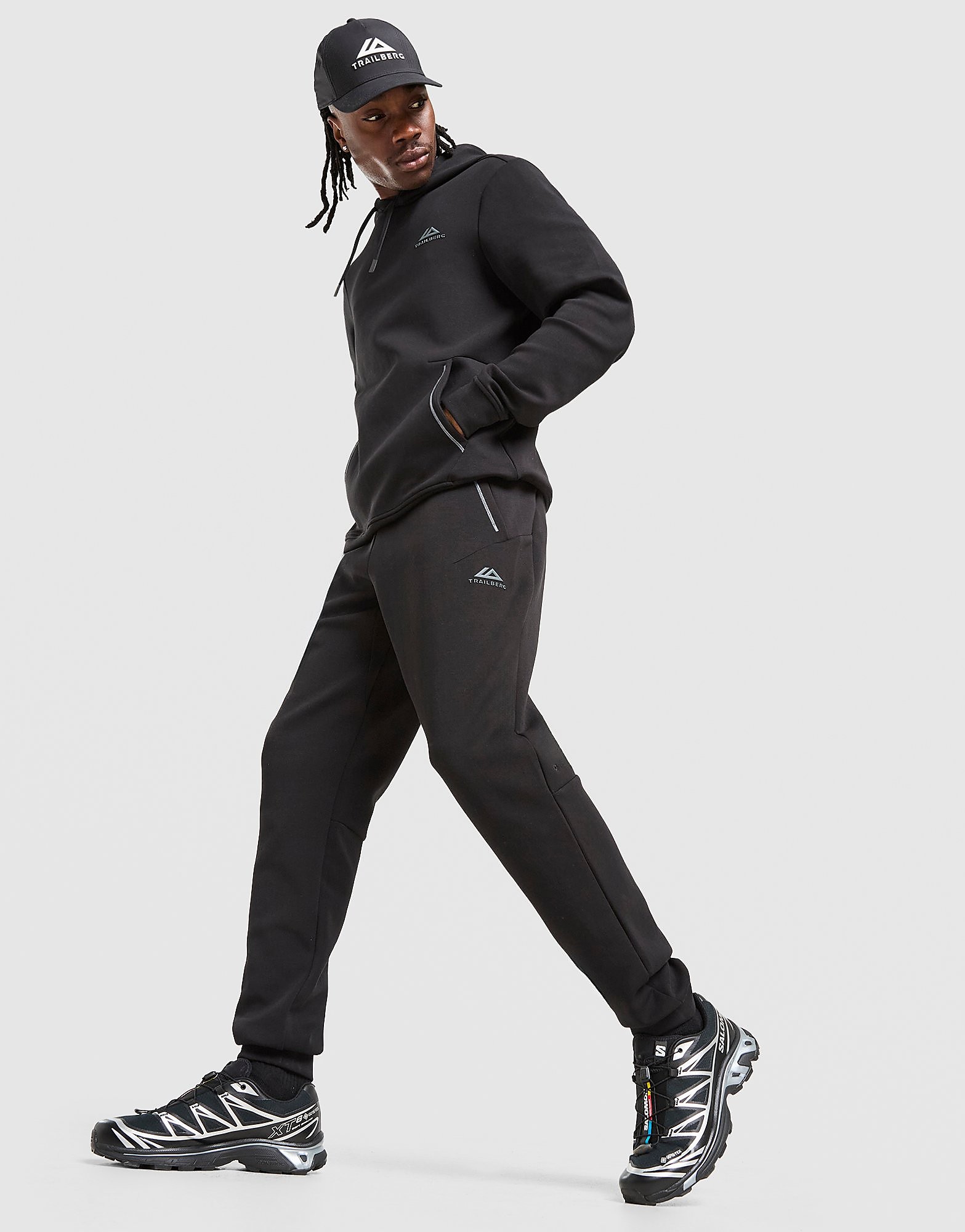 Trailberg Ashfell Tracksuit - Zwart- Heren, Zwart