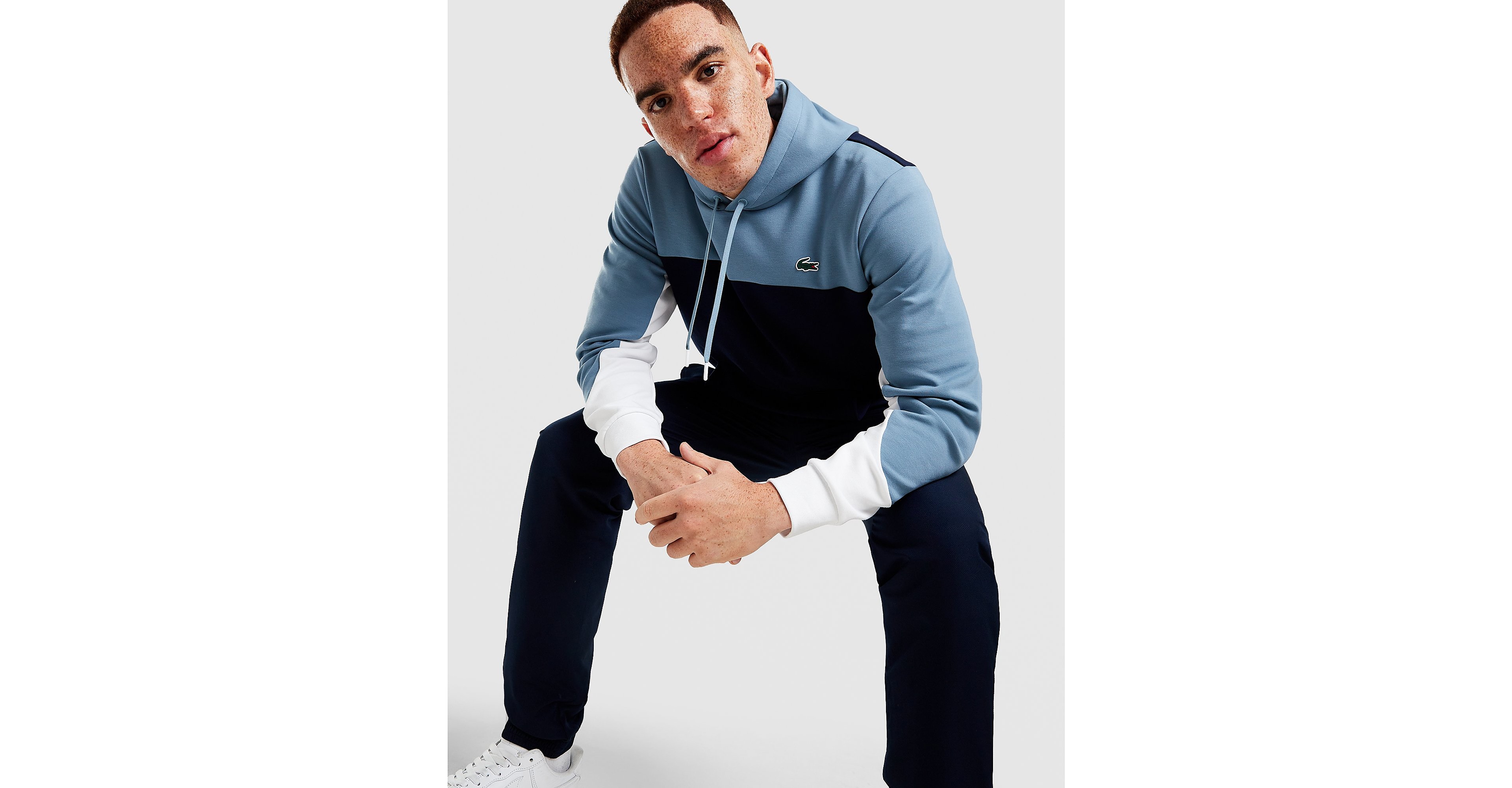 Colour Block Overhead Hoodie