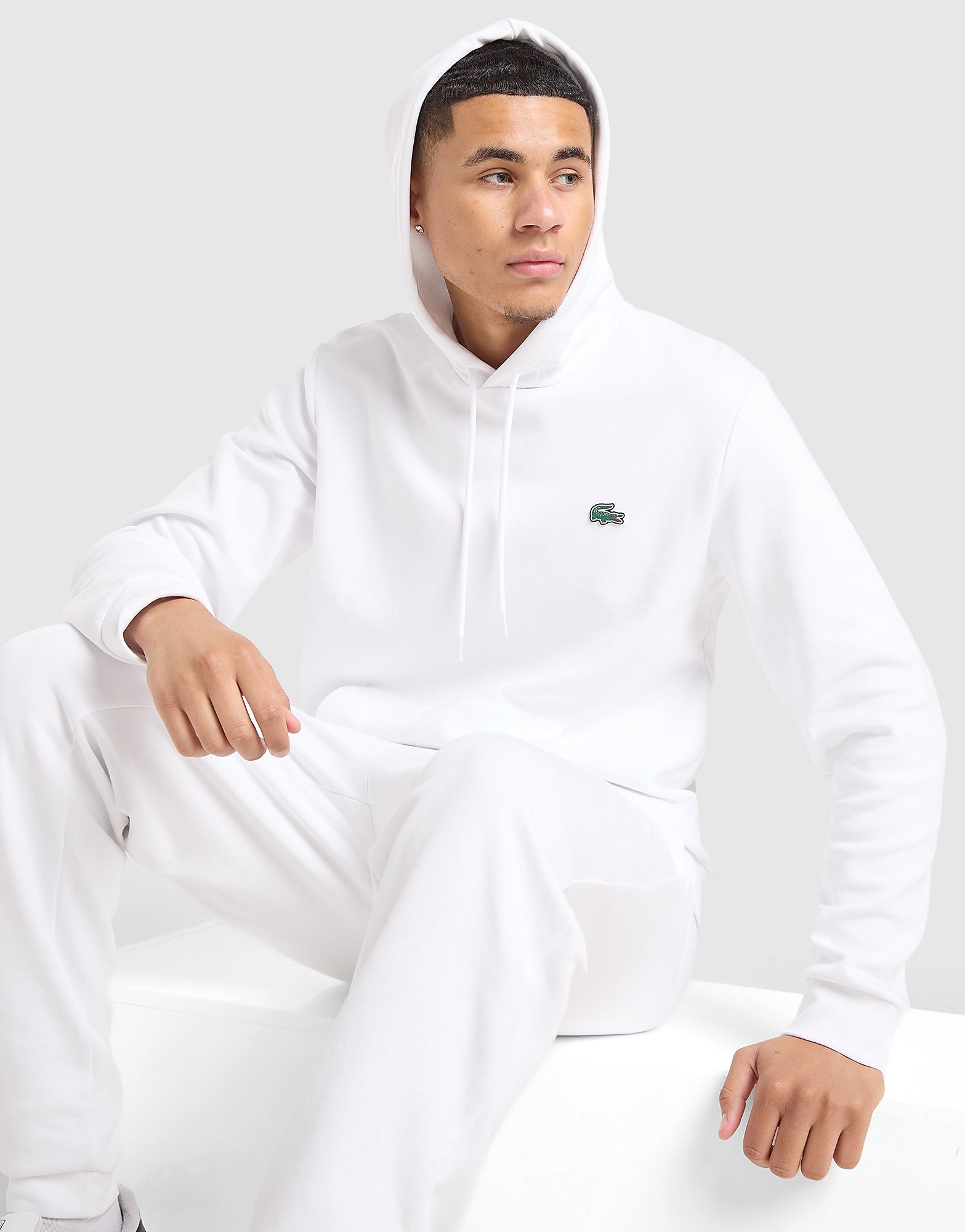 Sweatshirts à capuche Lacoste sh9373 T3 - vue 2