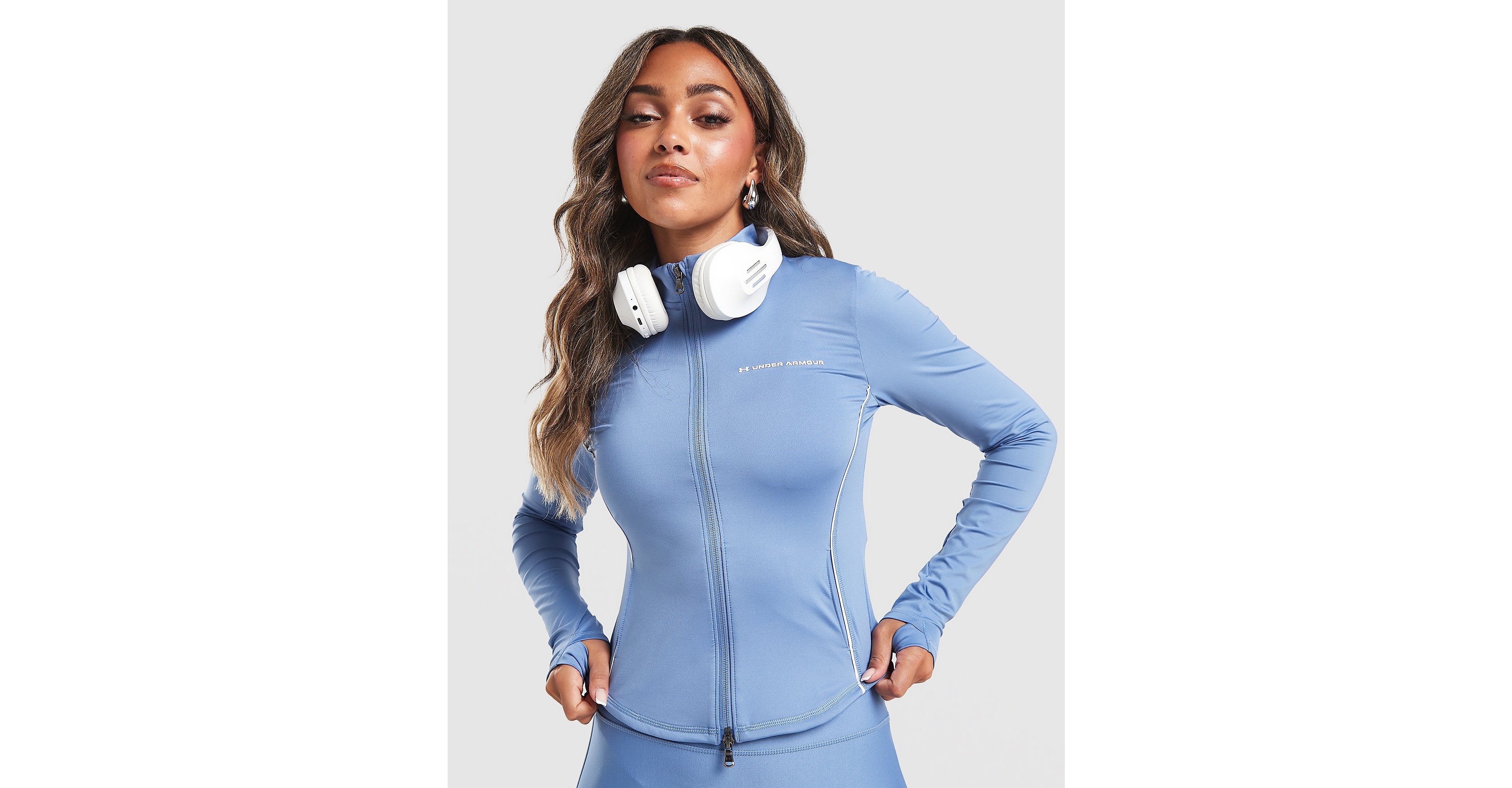 Piping Full Zip Top