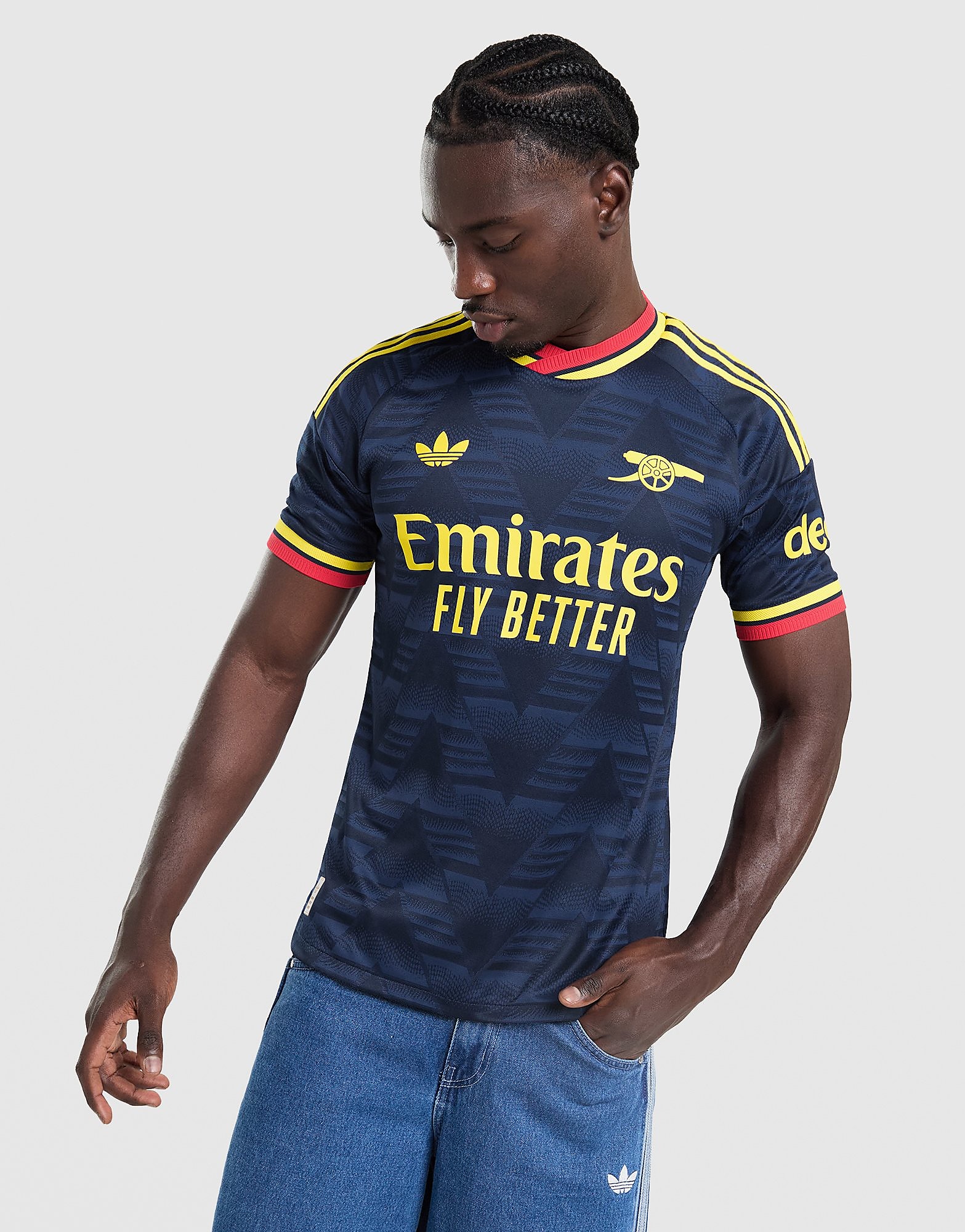 adidas Arsenal Fc 26/27 Authentiek Uitshirt - Blauw- Heren, Blauw