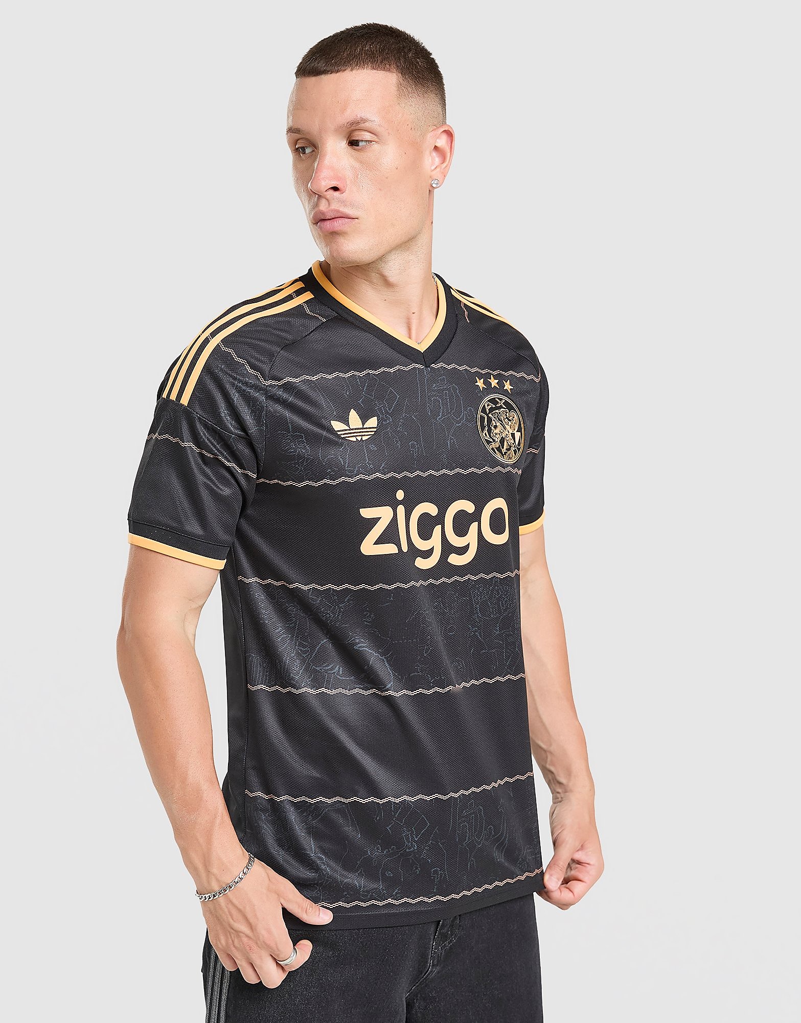 adidas Originals AFC Ajax 2026/27 Away Shirt - Zwart- Heren, Zwart